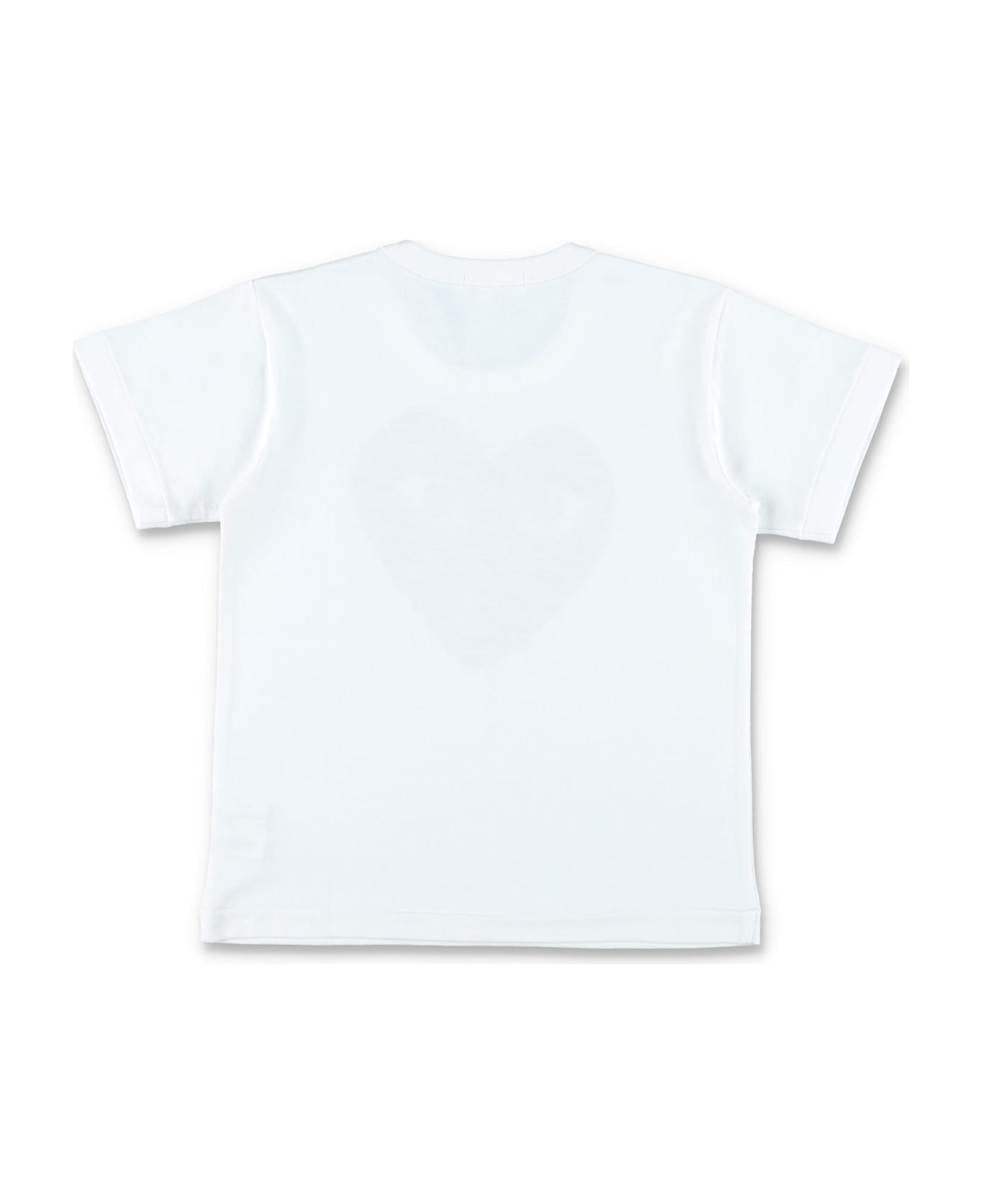 Comme des Garçons Play Tee Big Black Heart - WHITE/BLACK