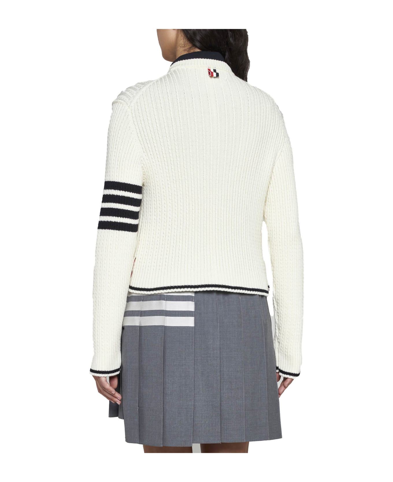 Thom Browne Sweater - White ニットウェア