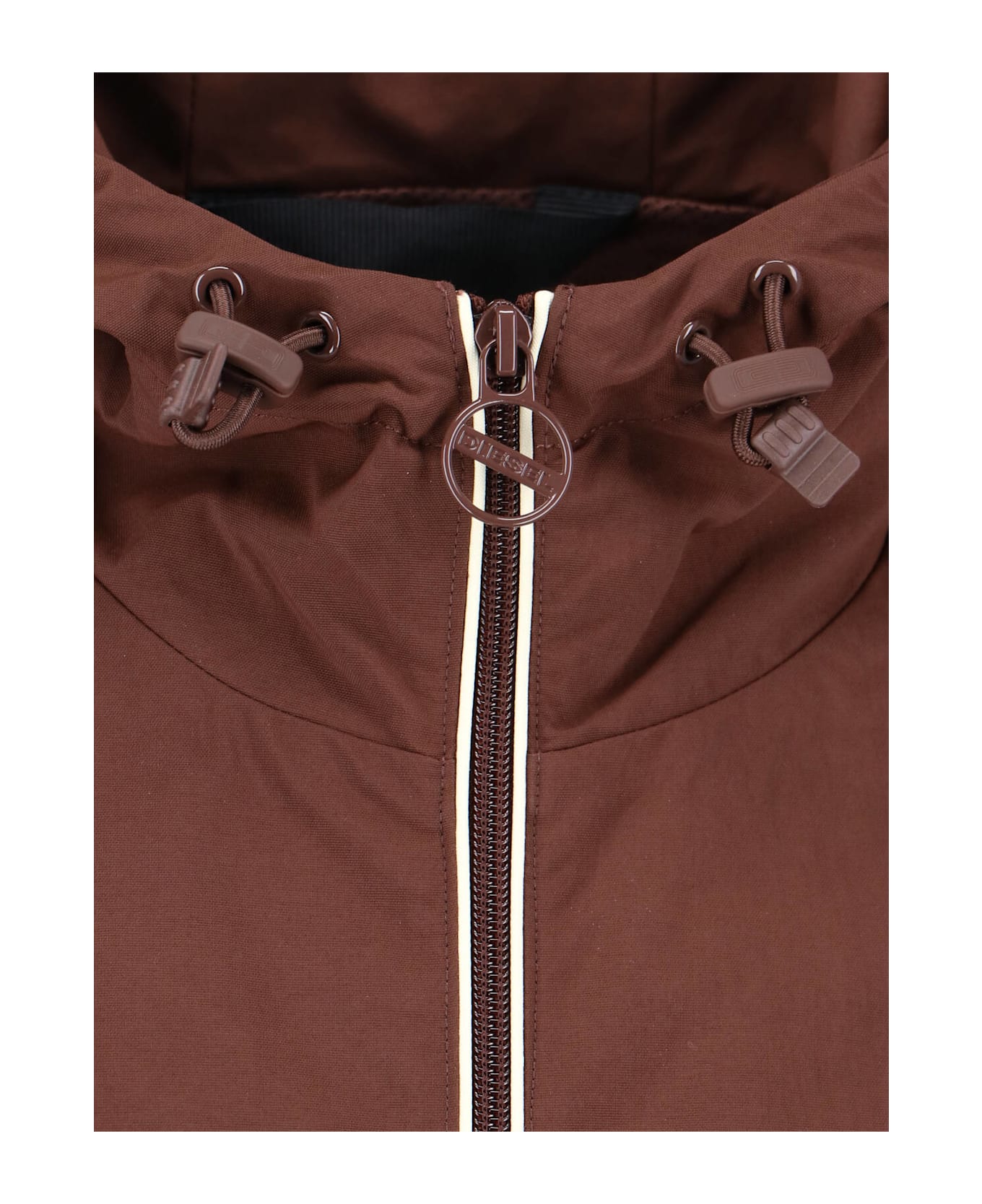 Diesel 'j-hives' Jacket - BROWN