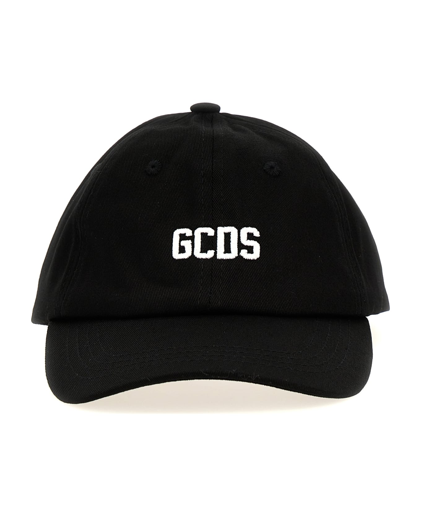 GCDS 'essential' Cap - White/Black 帽子