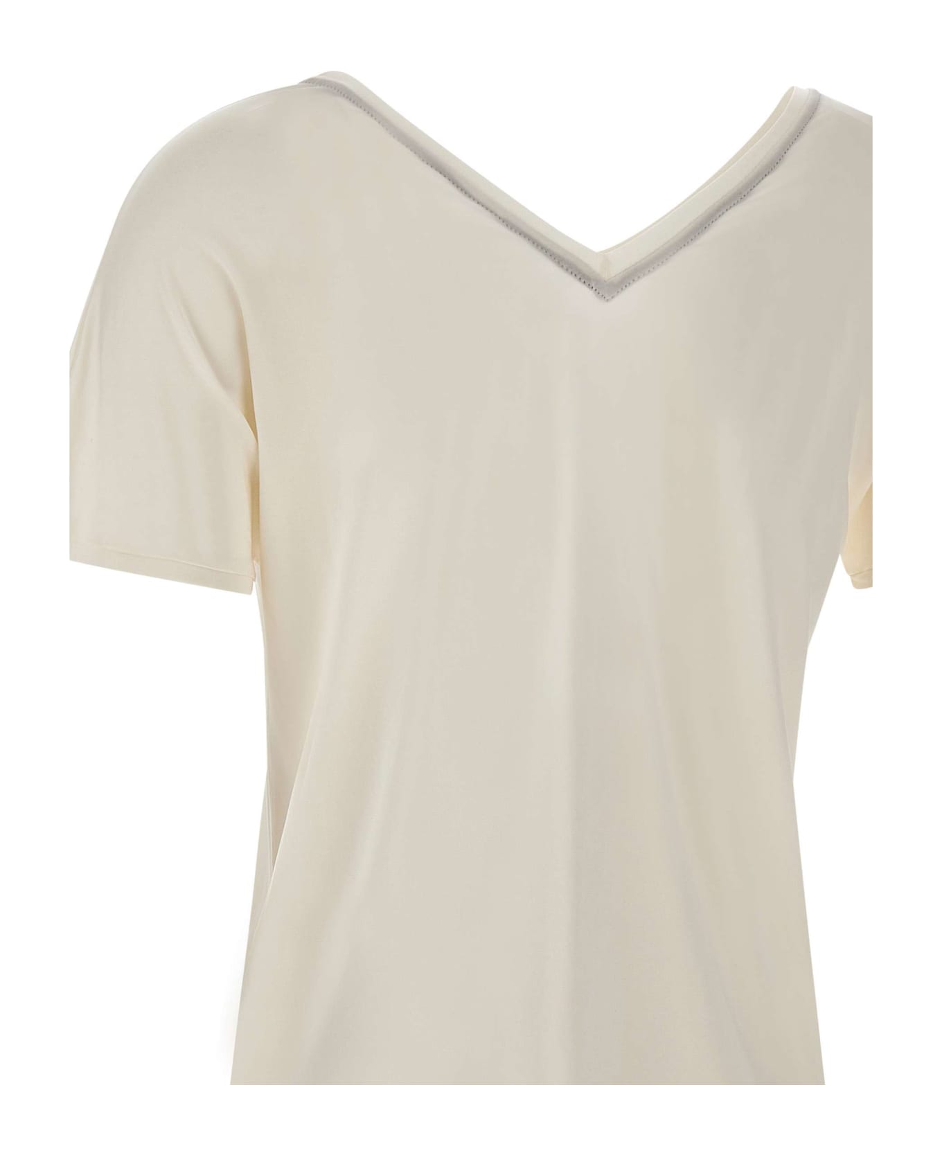 RRD - Roberto Ricci Design Cupro Fabric T-shirt - WHITE