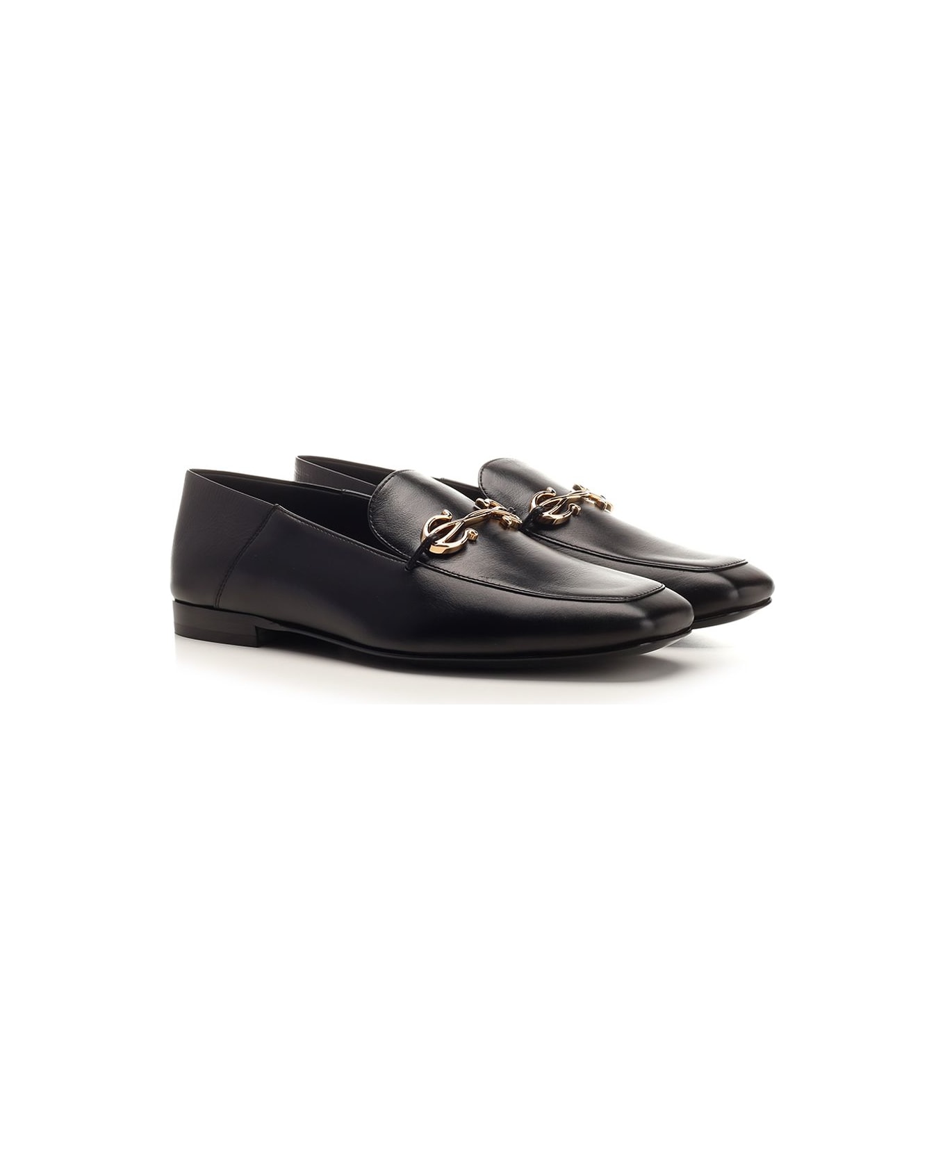 Ferragamo Gancini Ornament Loafer - Nero