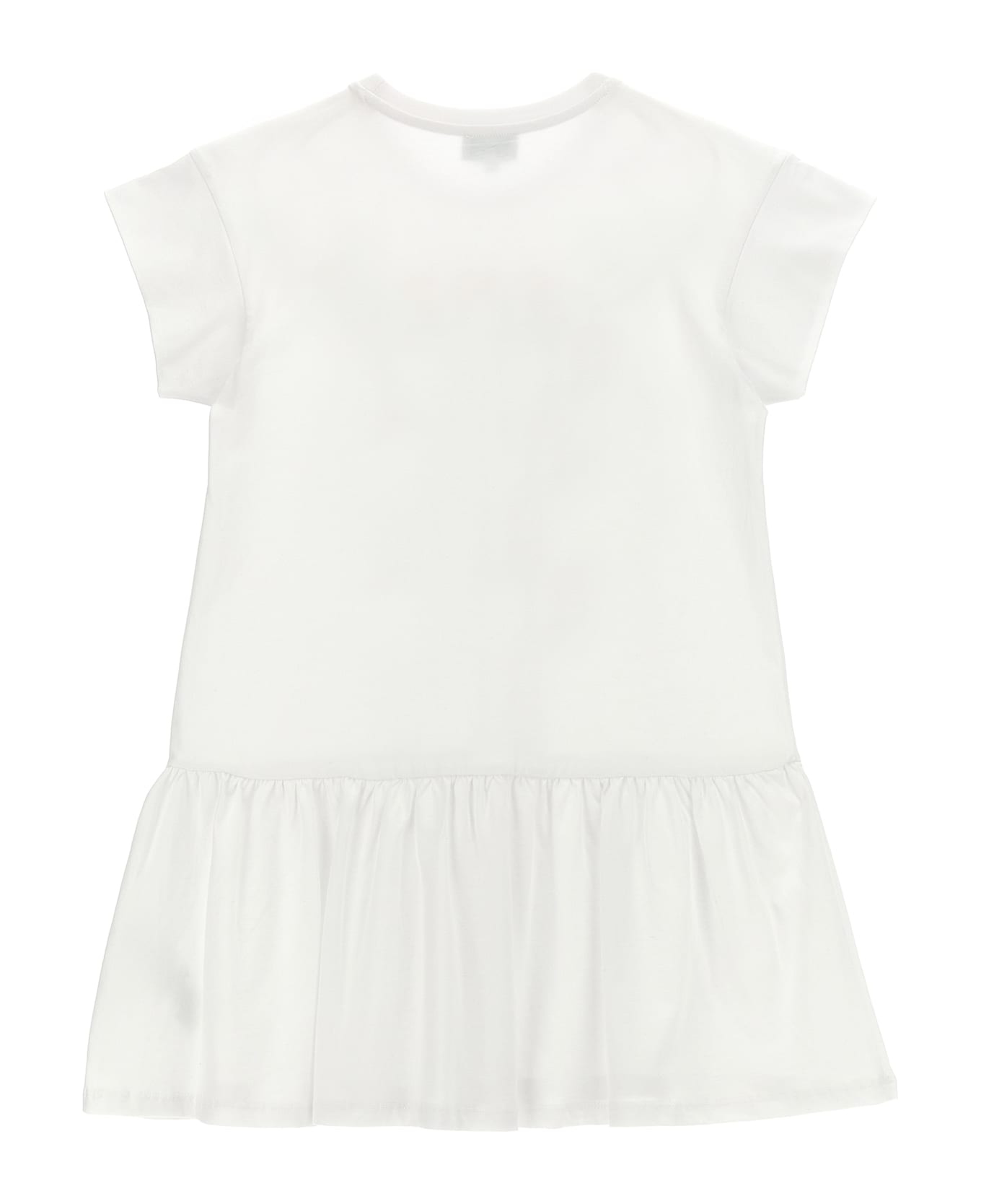 Kenzo Kids Logo Dress - White