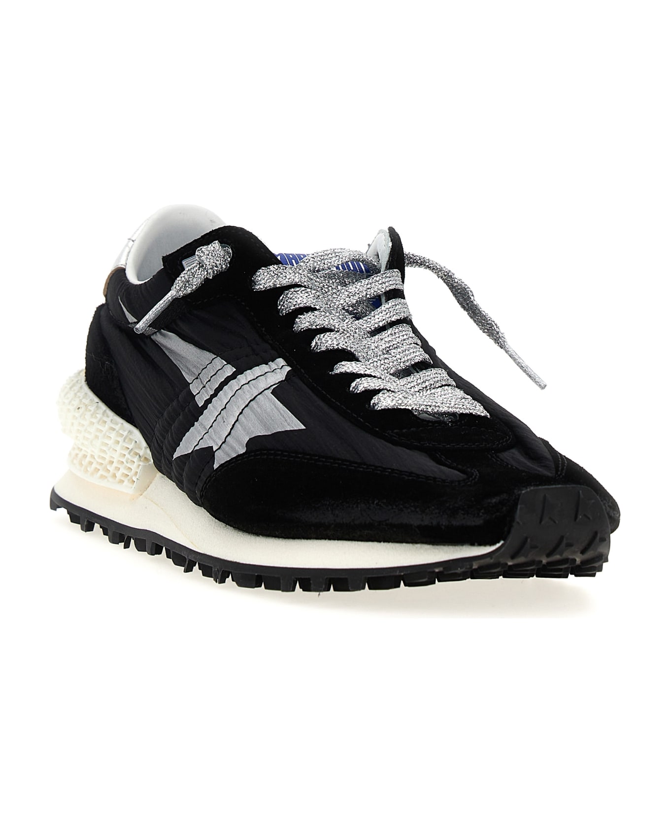 Golden Goose 'running Marathon M2000' Sneakers - BLACKSILVER