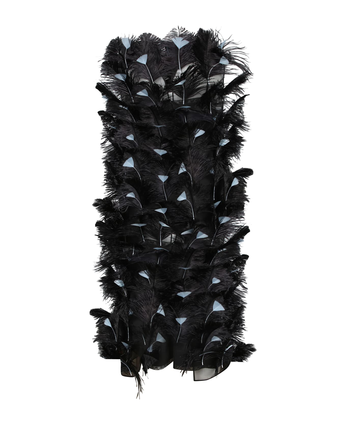 Embellished Organza Dress - Thumbnail 3