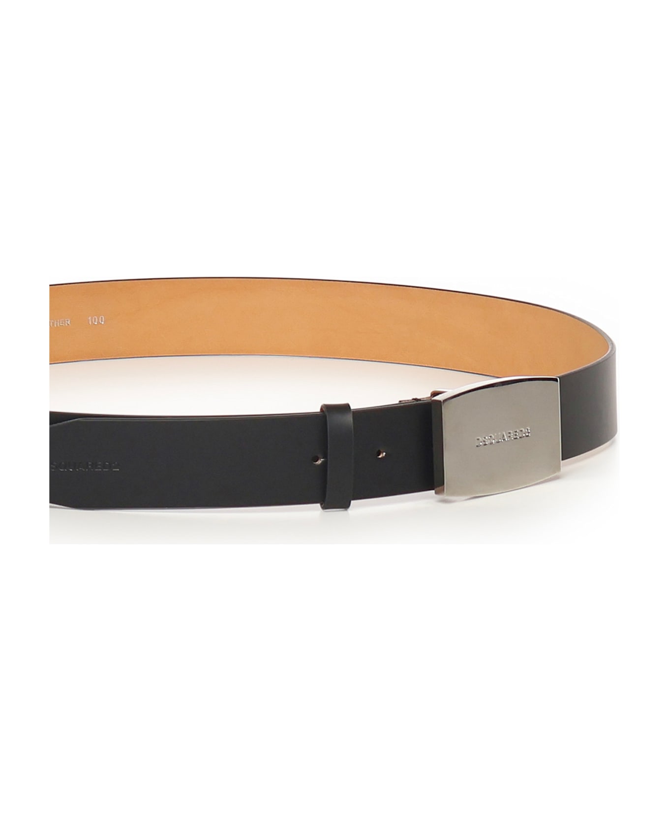 Dsquared2 City Nights Belt With Logo - Black