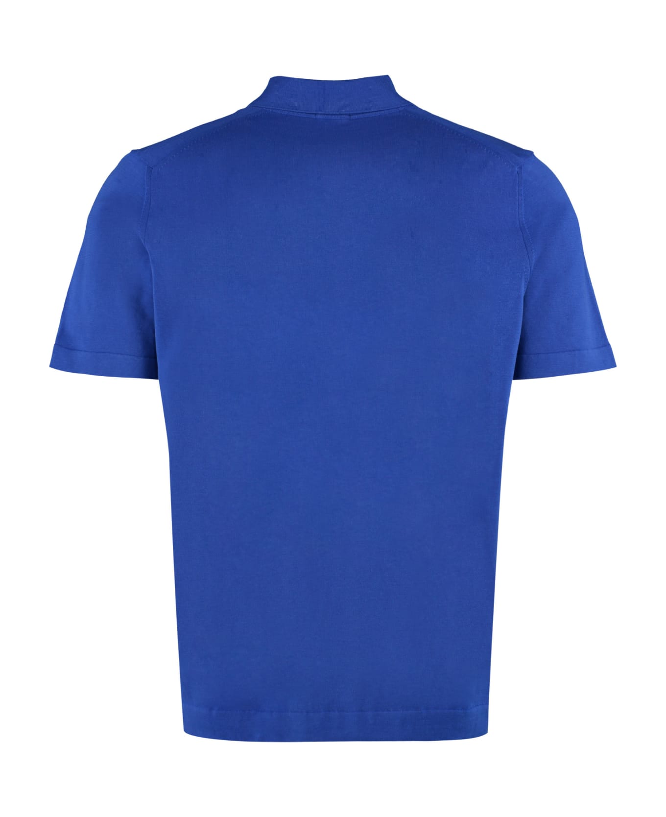 Drumohr Cotton Polo Shirt - blue