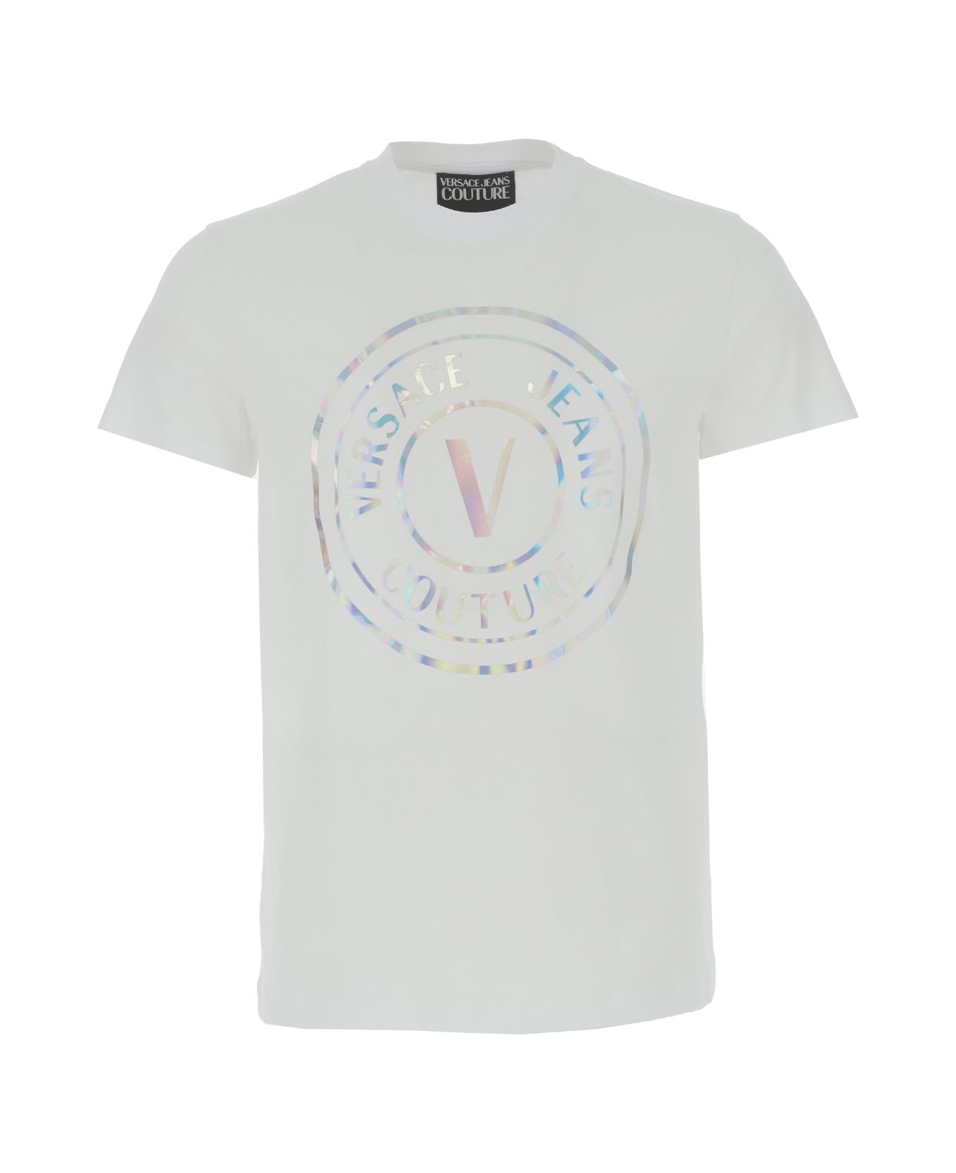 Versace Jeans Couture T-shirts And Polos White - White