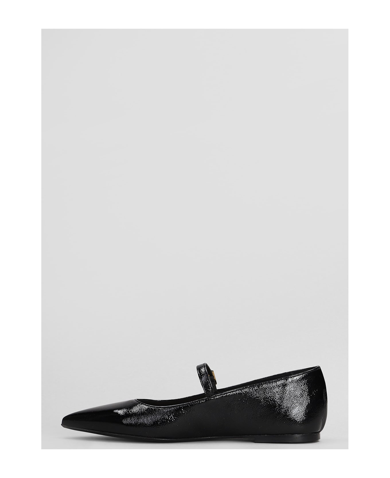 Fabio Rusconi Ballet Flats In Black Cly - black