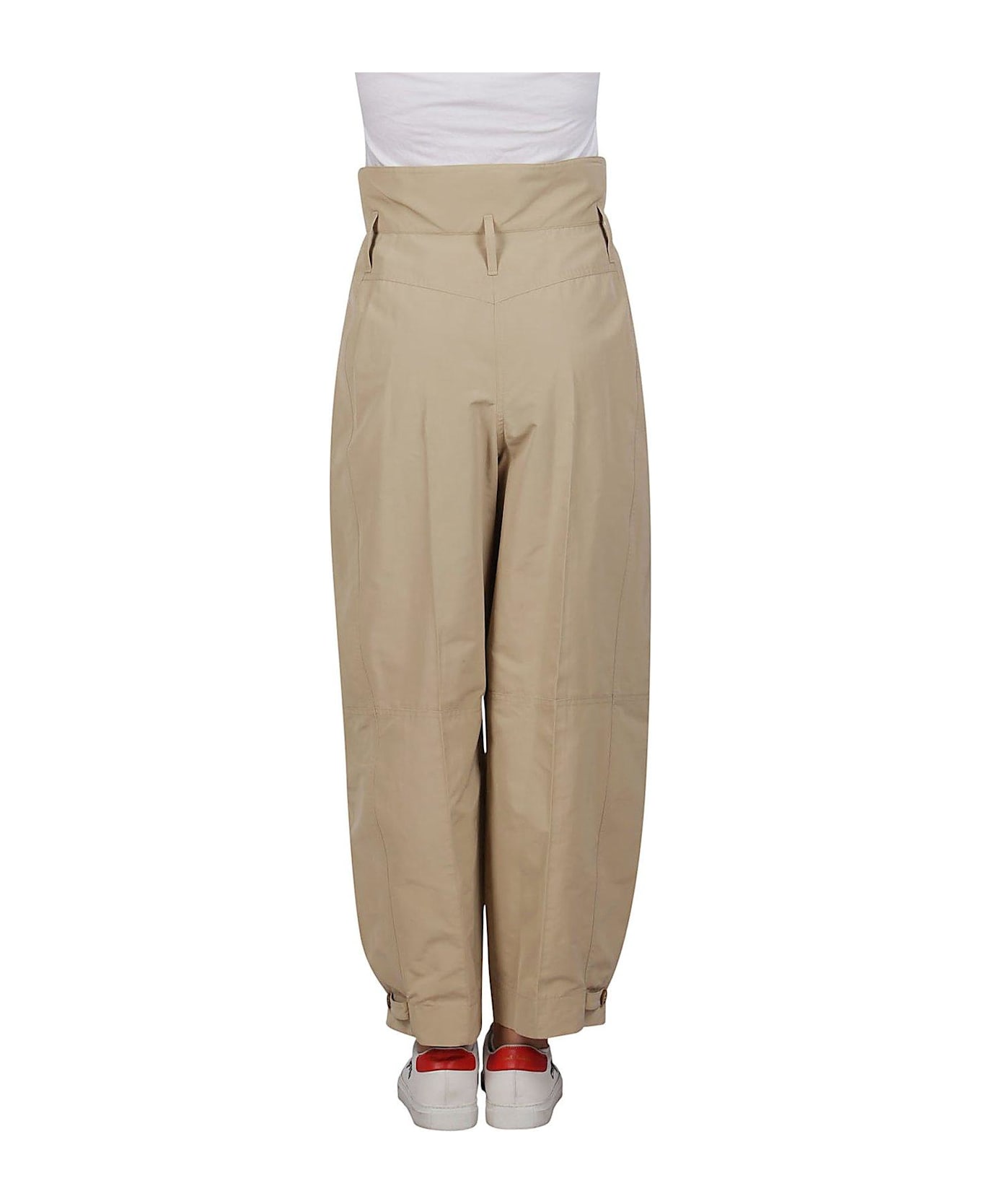 Givenchy High-waisted Cargo Trousers - BEIGE