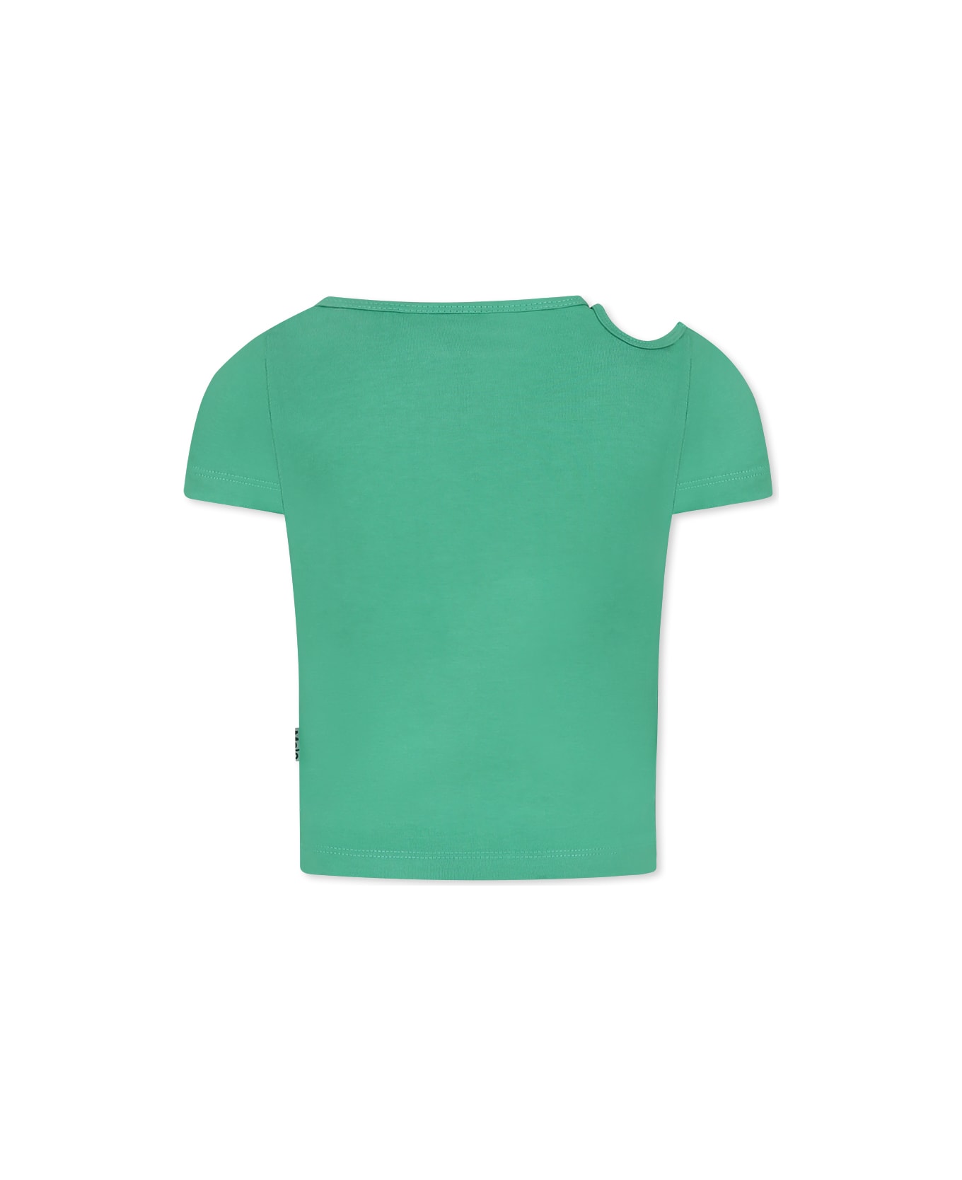 Molo Grenn T-shirt For Girl - Green