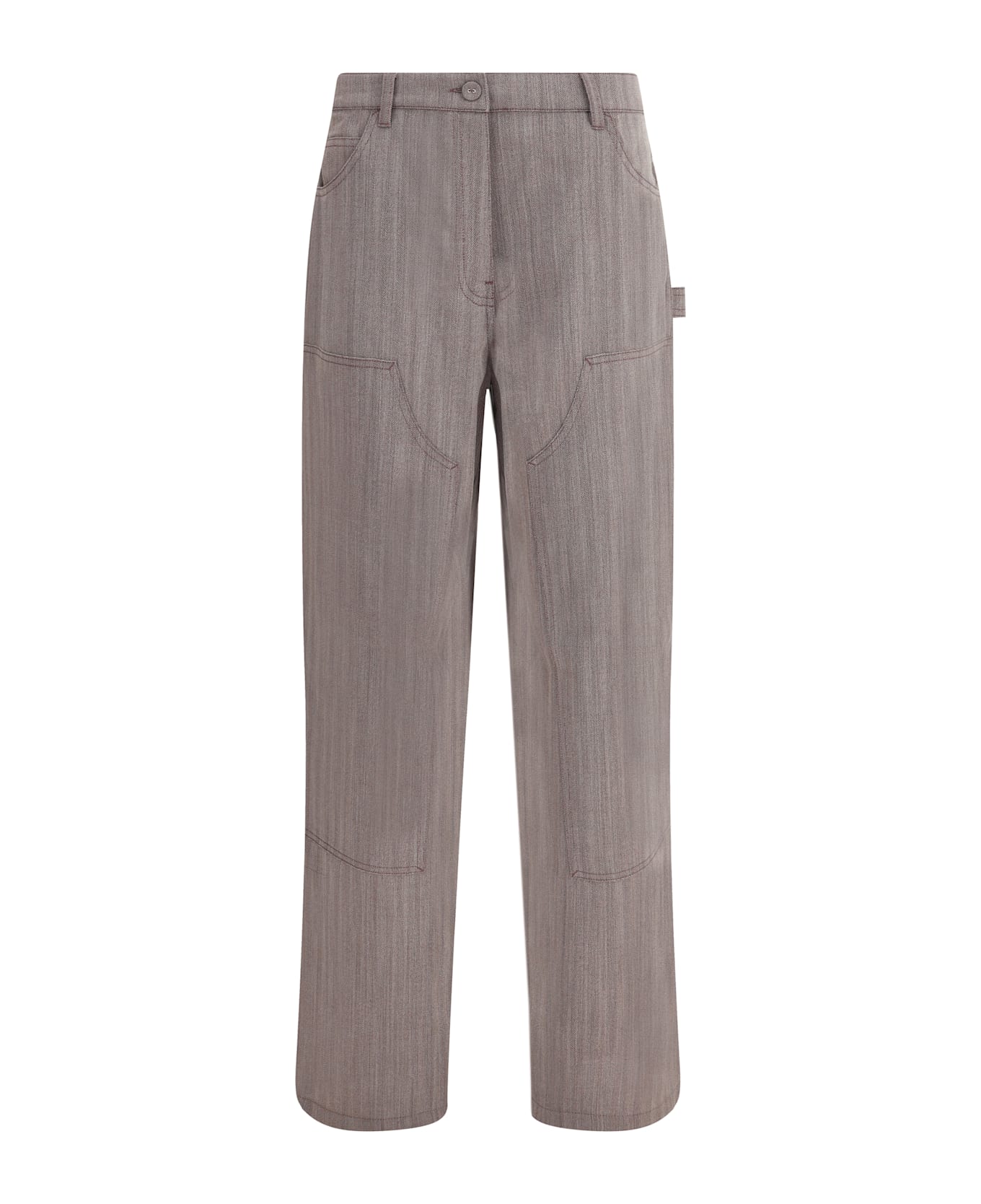 Golden Goose Marley Pants - MAROON