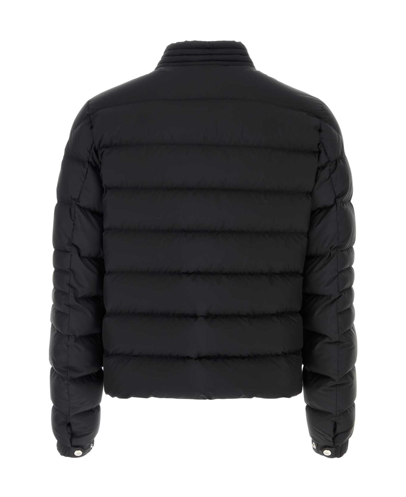 Moncler Black Polyester Souillet Down Jacket - BLACK