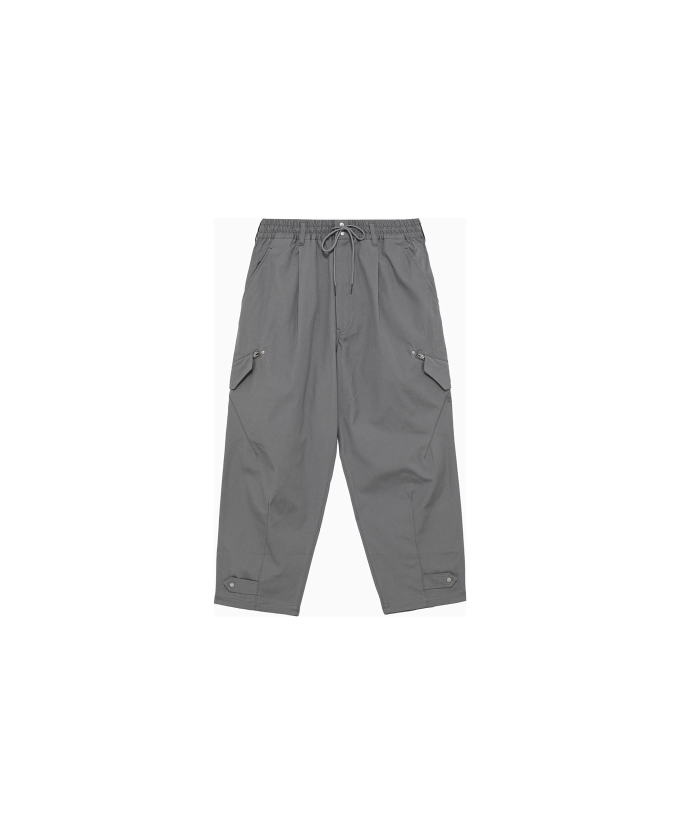 Y-3 Adidas Y-3 Wrkwr Pants - Grey ボトムス