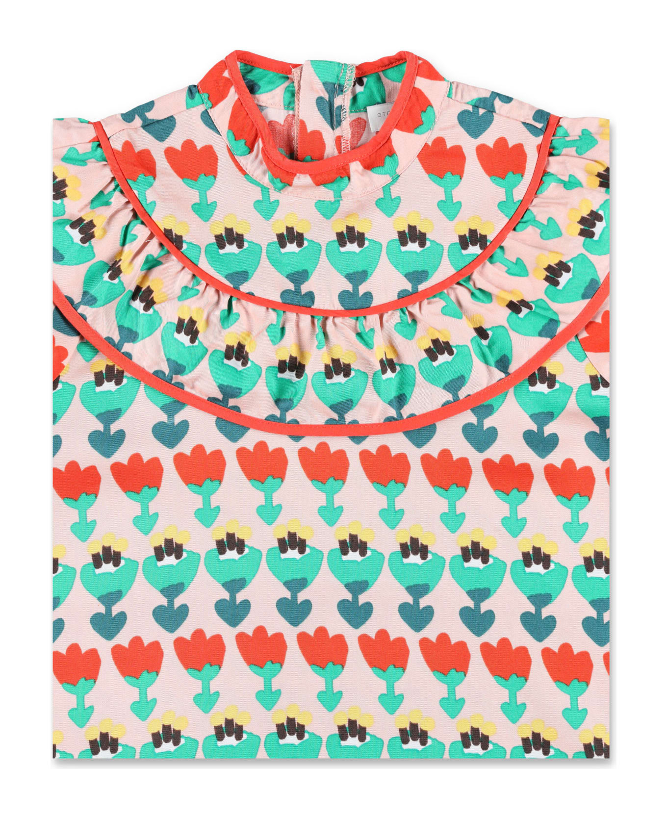 Stella McCartney Kids Shirt Flower - PINK