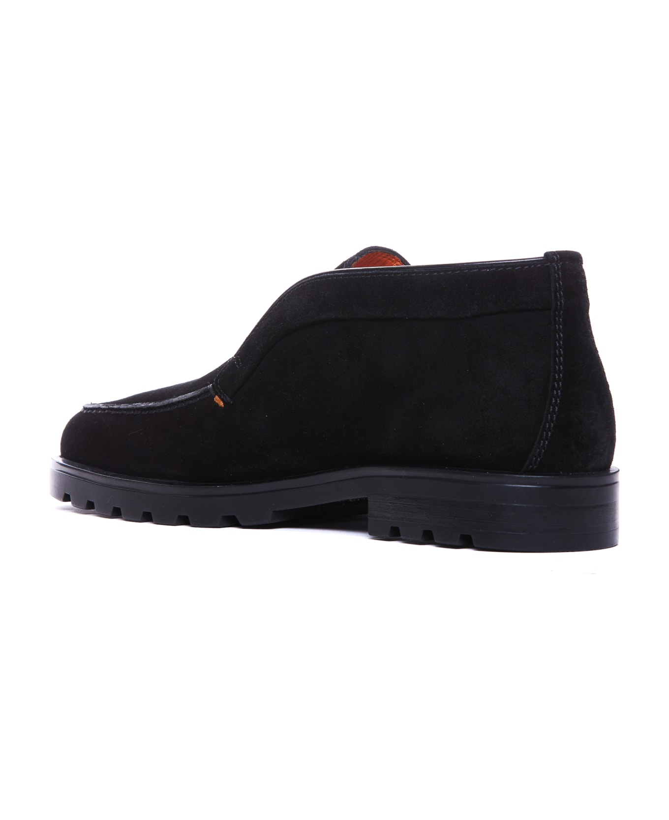 Santoni Desert Boot - Black