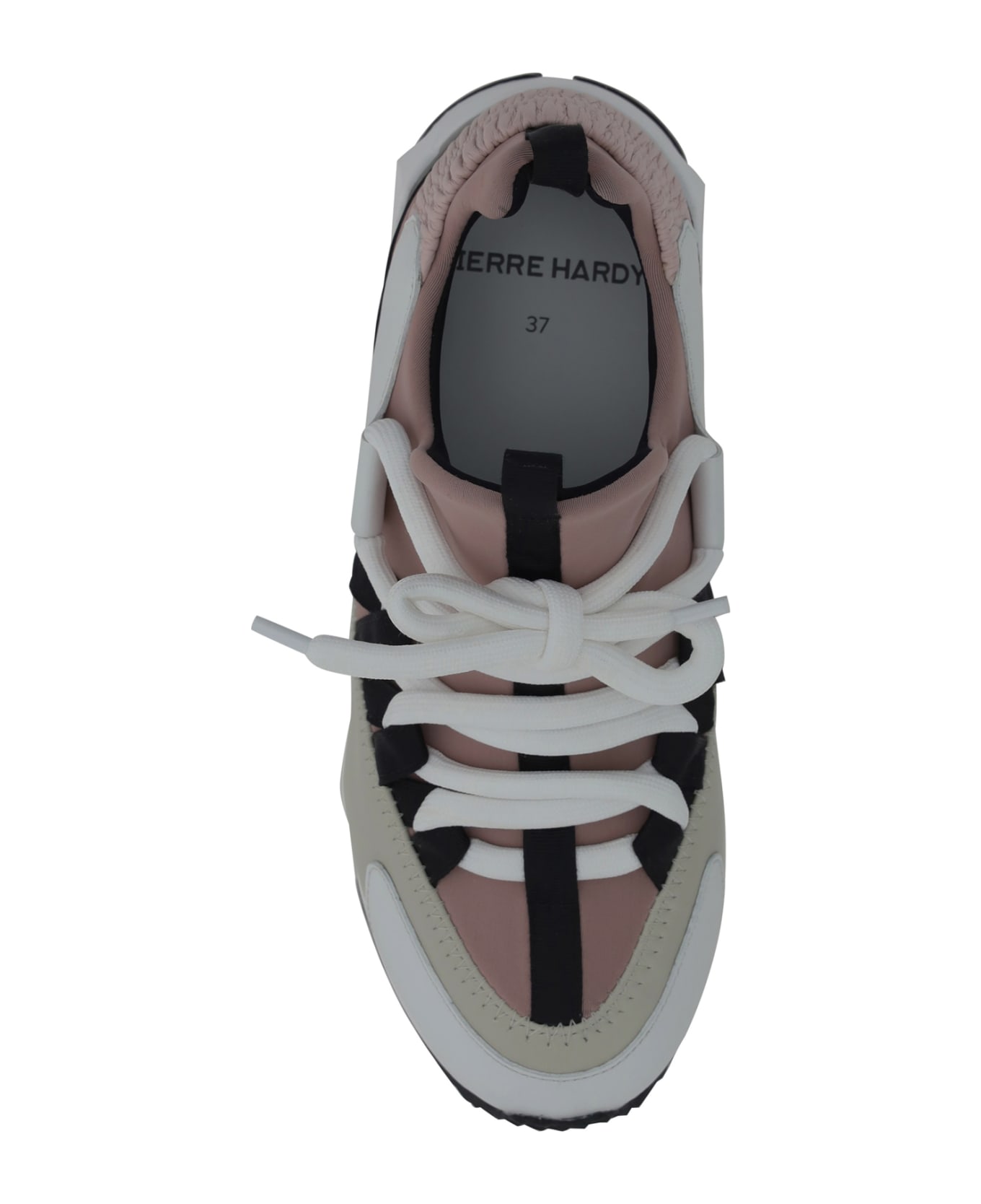 Pierre Hardy Trek Cosmetic Sneakers - Pink/black/white