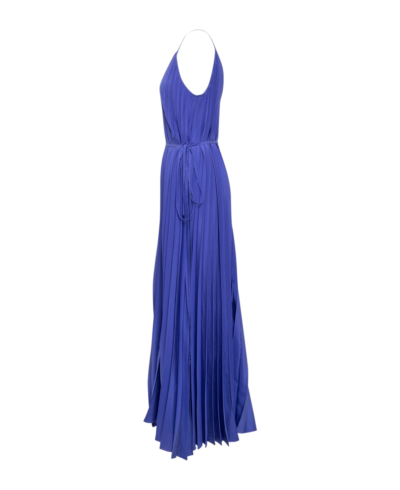 Parosh Pleated Dress - BLUETTE
