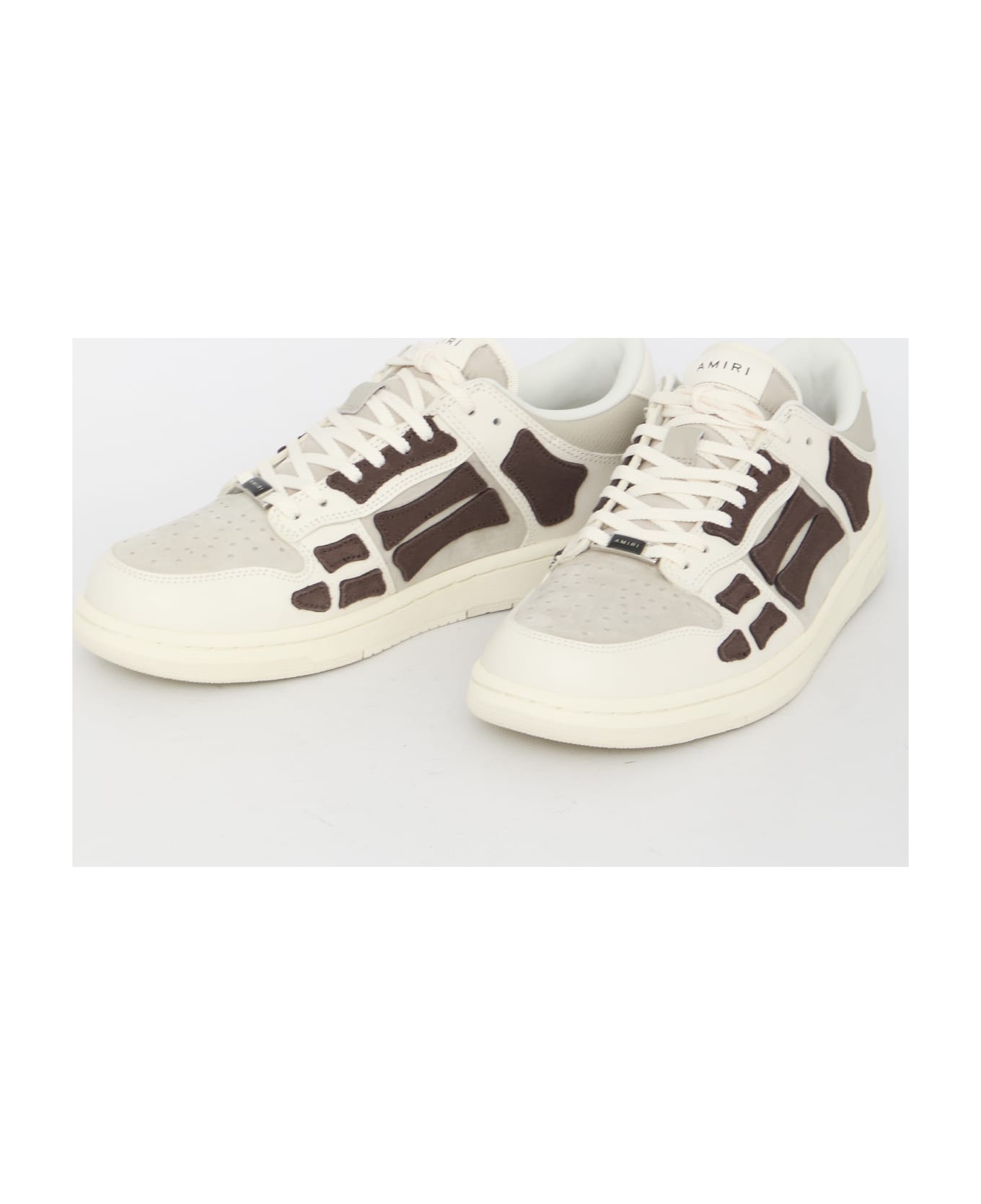 AMIRI Skel Top Low Sneakers - WHITE