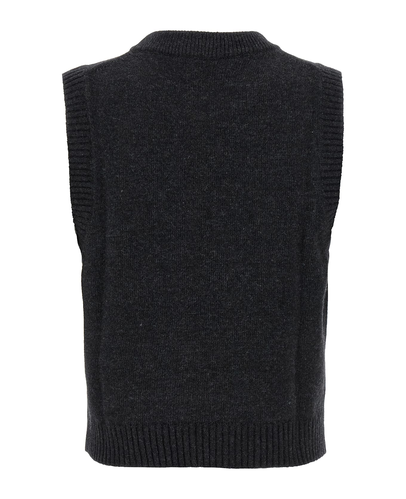 Ganni 'dog' Vest - Black  