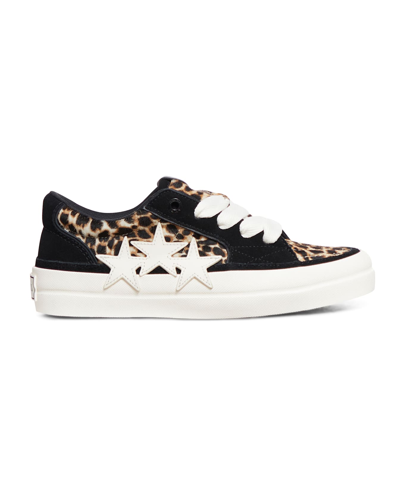 AMIRI Leopard Sunset Skate Low-top Sneakers - BLACK