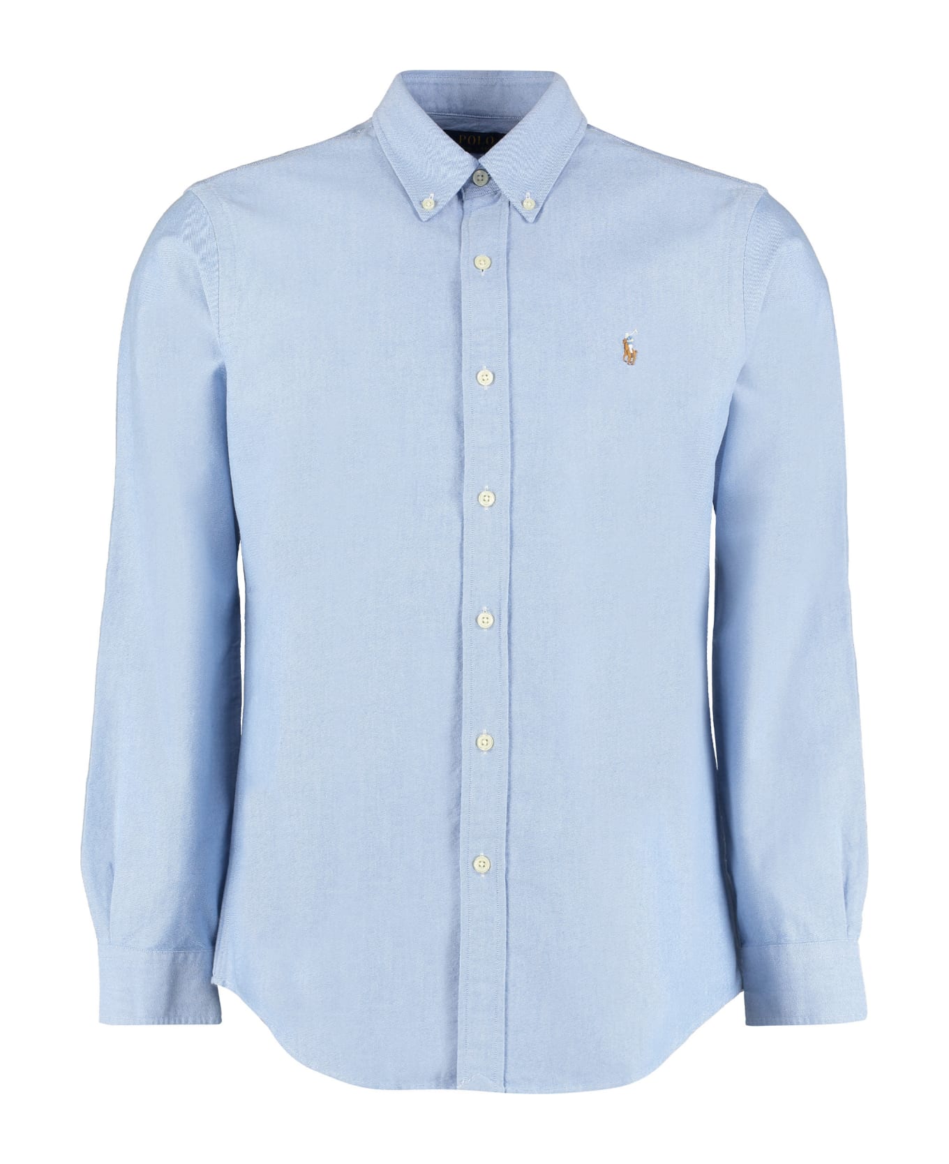 Polo Ralph Lauren Button-down Collar Cotton Shirt - Blue