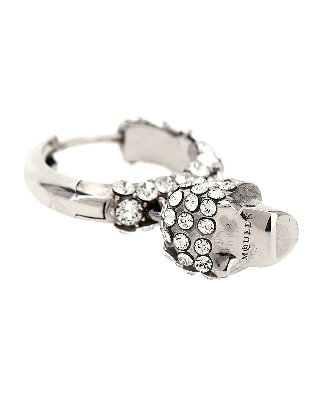 Alexander McQueen Skull Earrings - Silver
