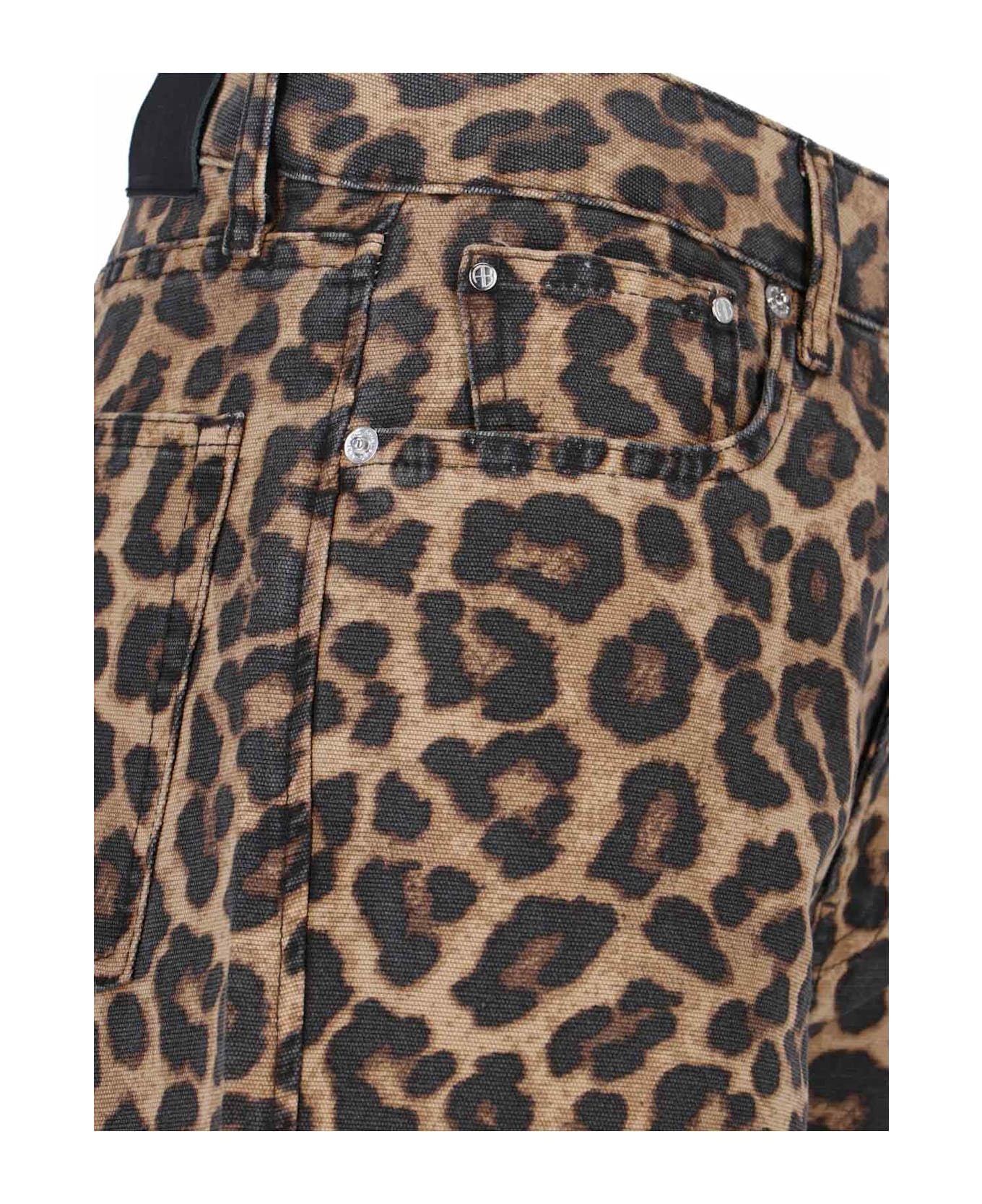 Anine Bing Straight Jeans "hugh" - Multicolor