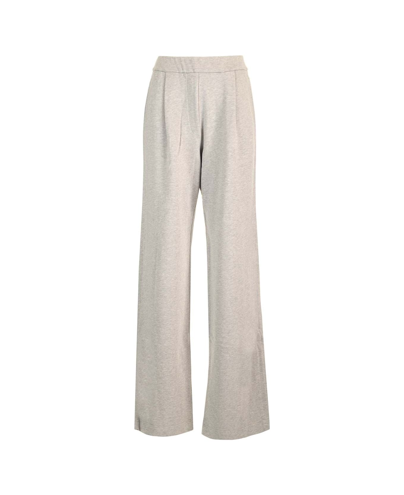 Dries Van Noten Cotton Jersey Trousers - Grey