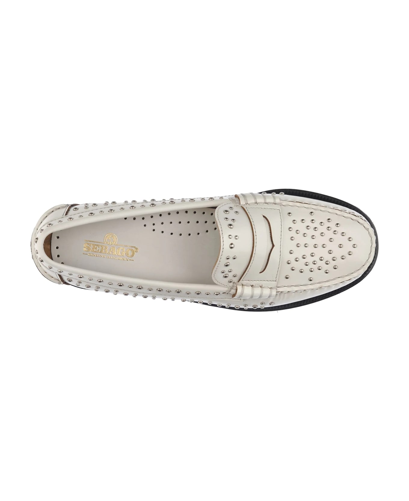 Sebago Dan Studs Woman - White
