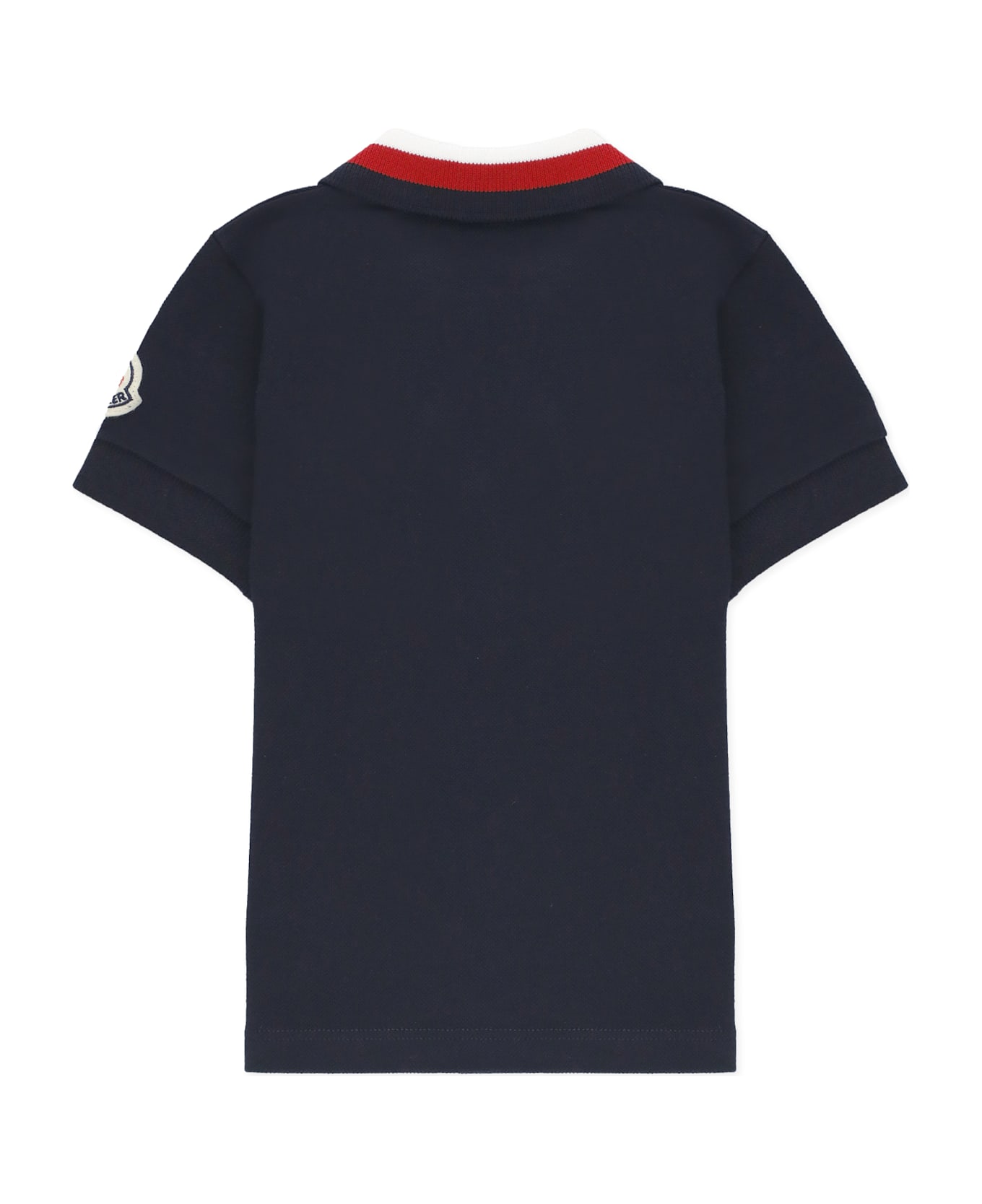 Moncler Logoed Shirt - Blue