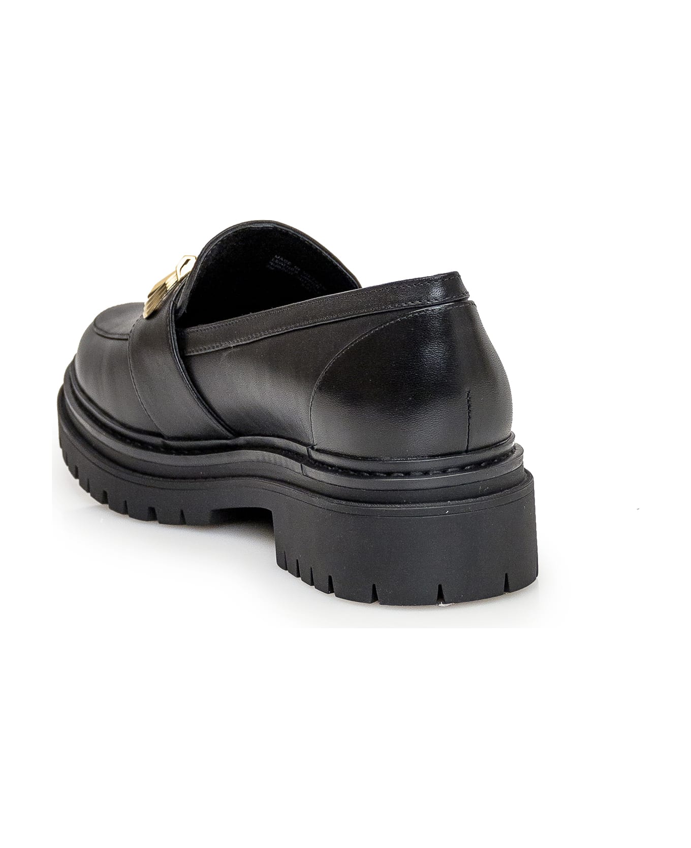 Michael Kors Collection Parker Leather Loafer - Black