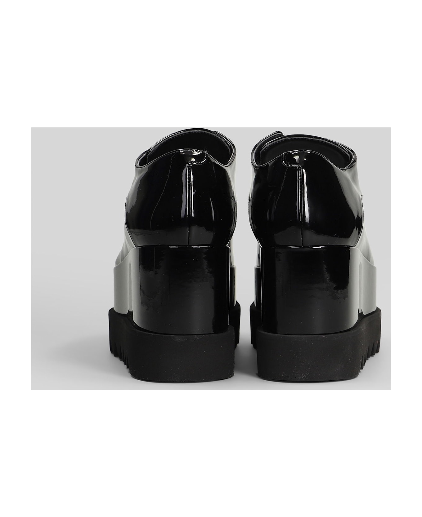 Stella McCartney Elyse Sneakers In Black Polyuretan - black