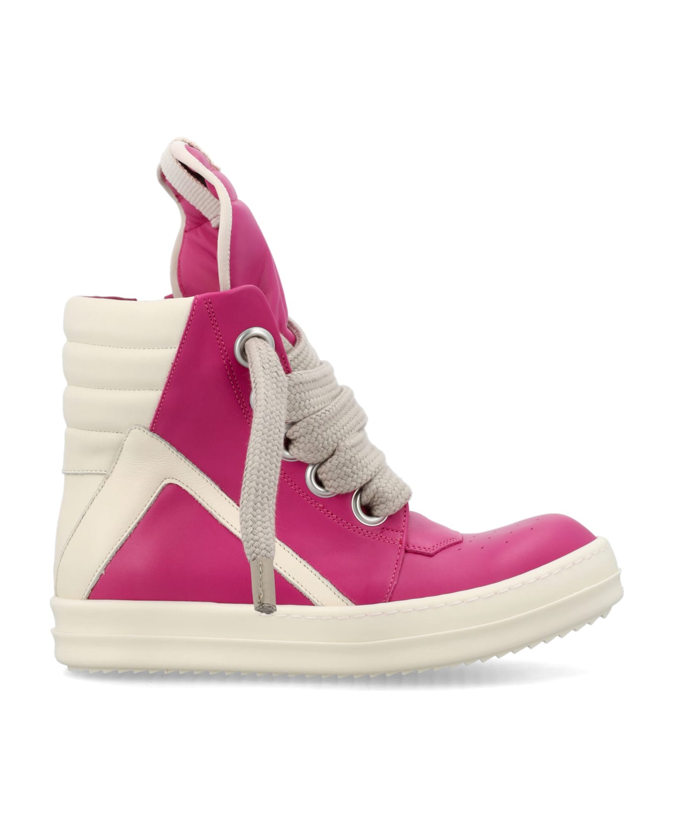 Rick Owens Geobasket - HOT PINK MILK MILK