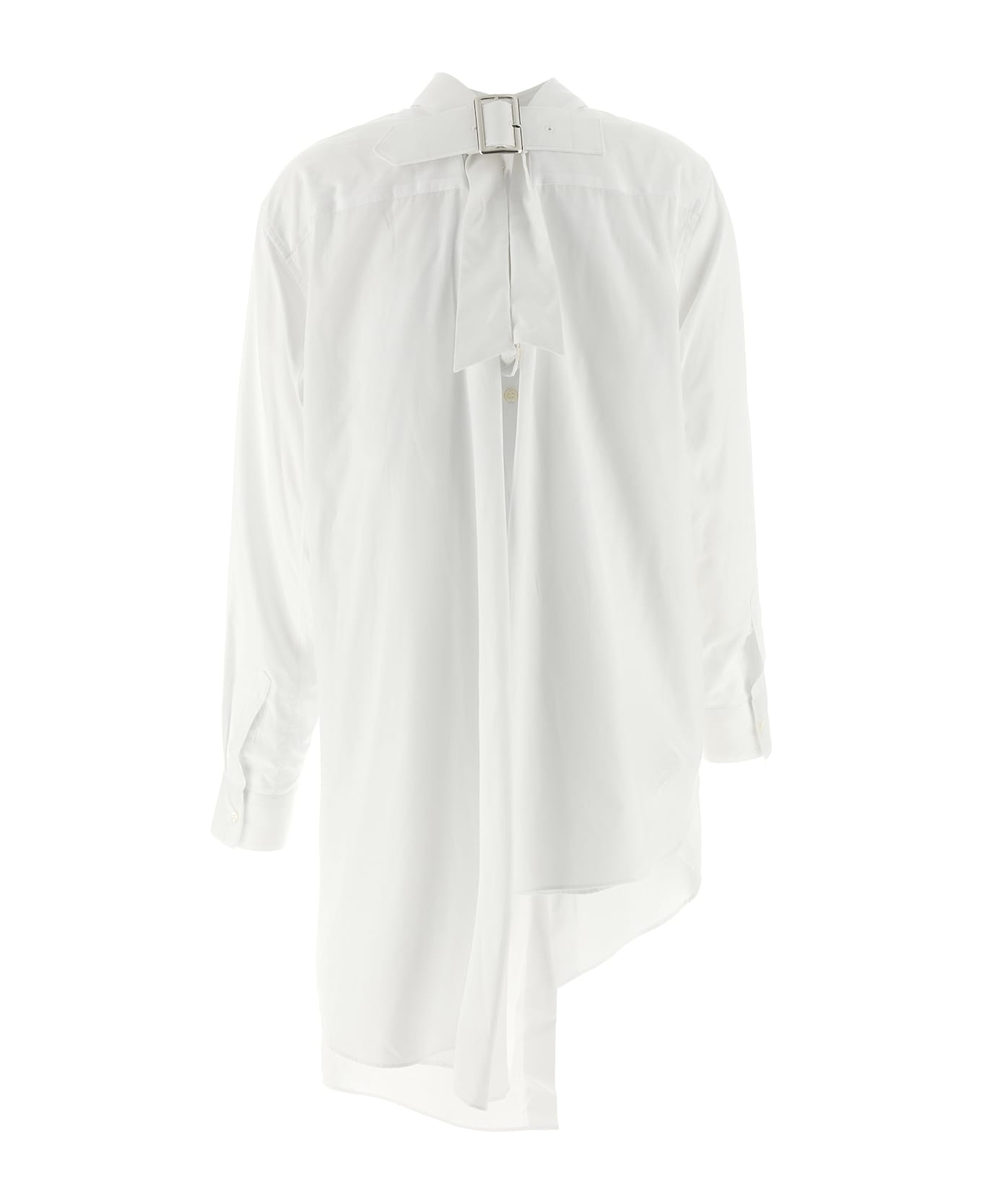 Comme des Garçons Asymmetric Hem Shirt - White