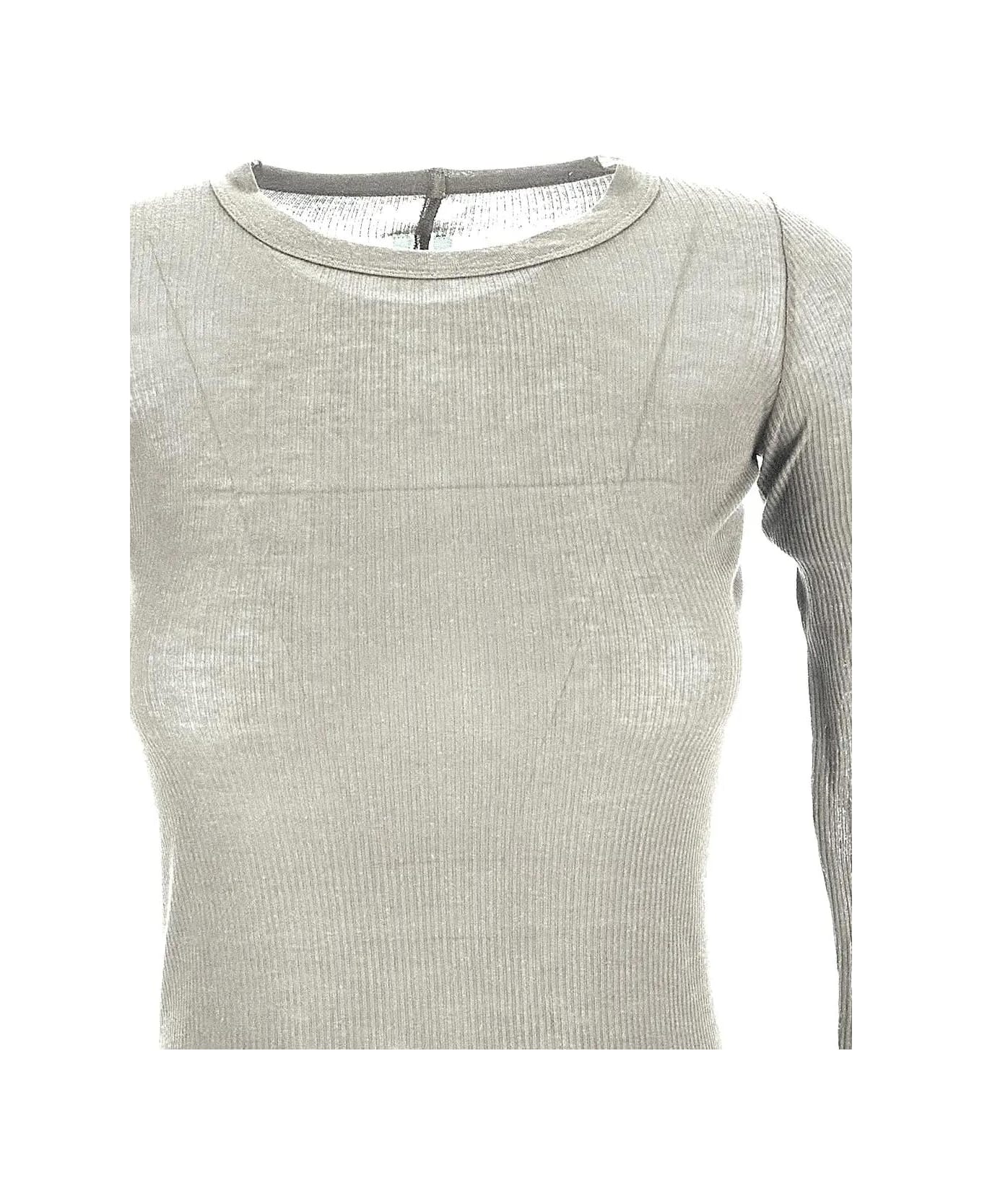 Rick Owens Ribbed Top - White