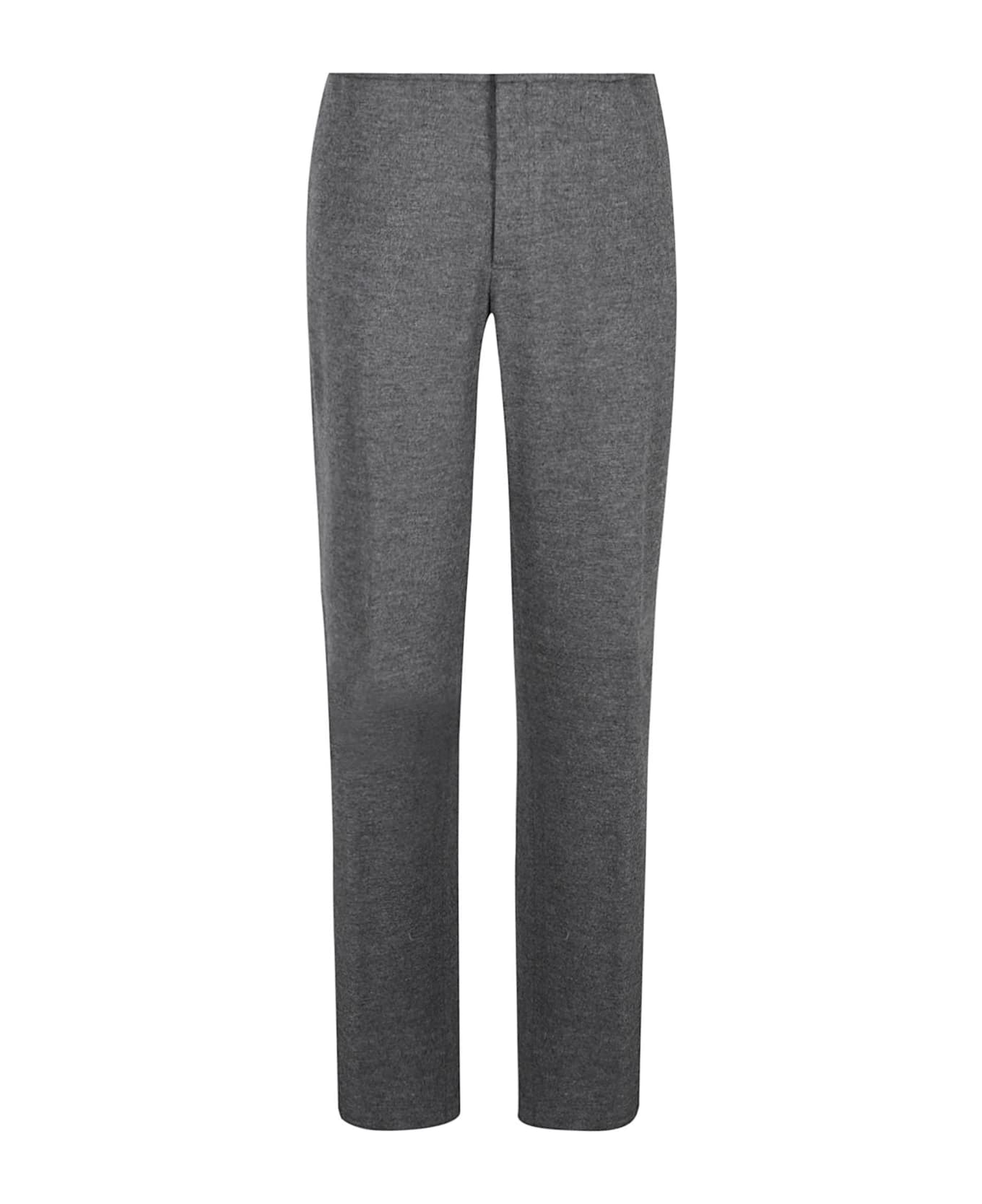 Lanvin Buttoned Waist Trousers - Dark Grey