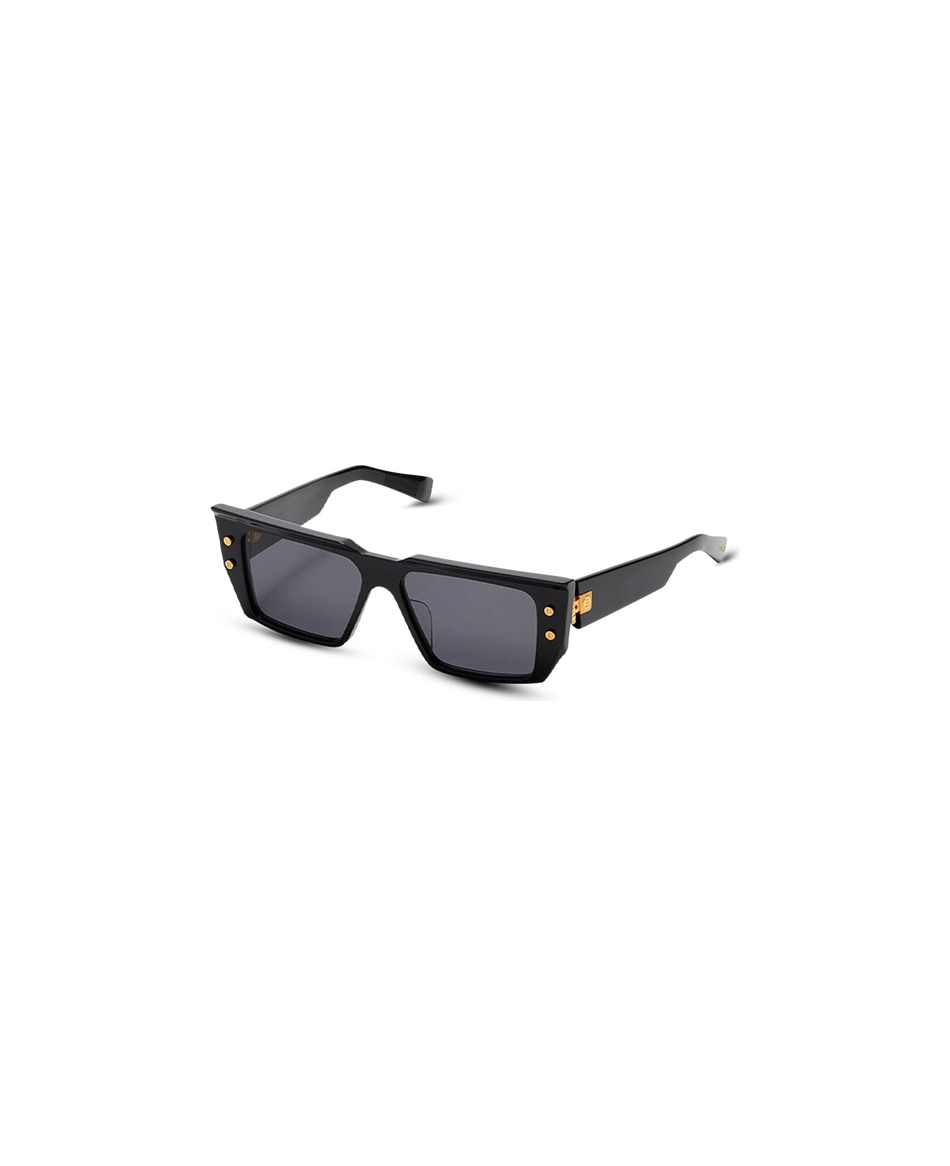 Balmain B-vi - Black / Gold Sunglasses pilot-frame Sunglasses pilot-frame - gold, black