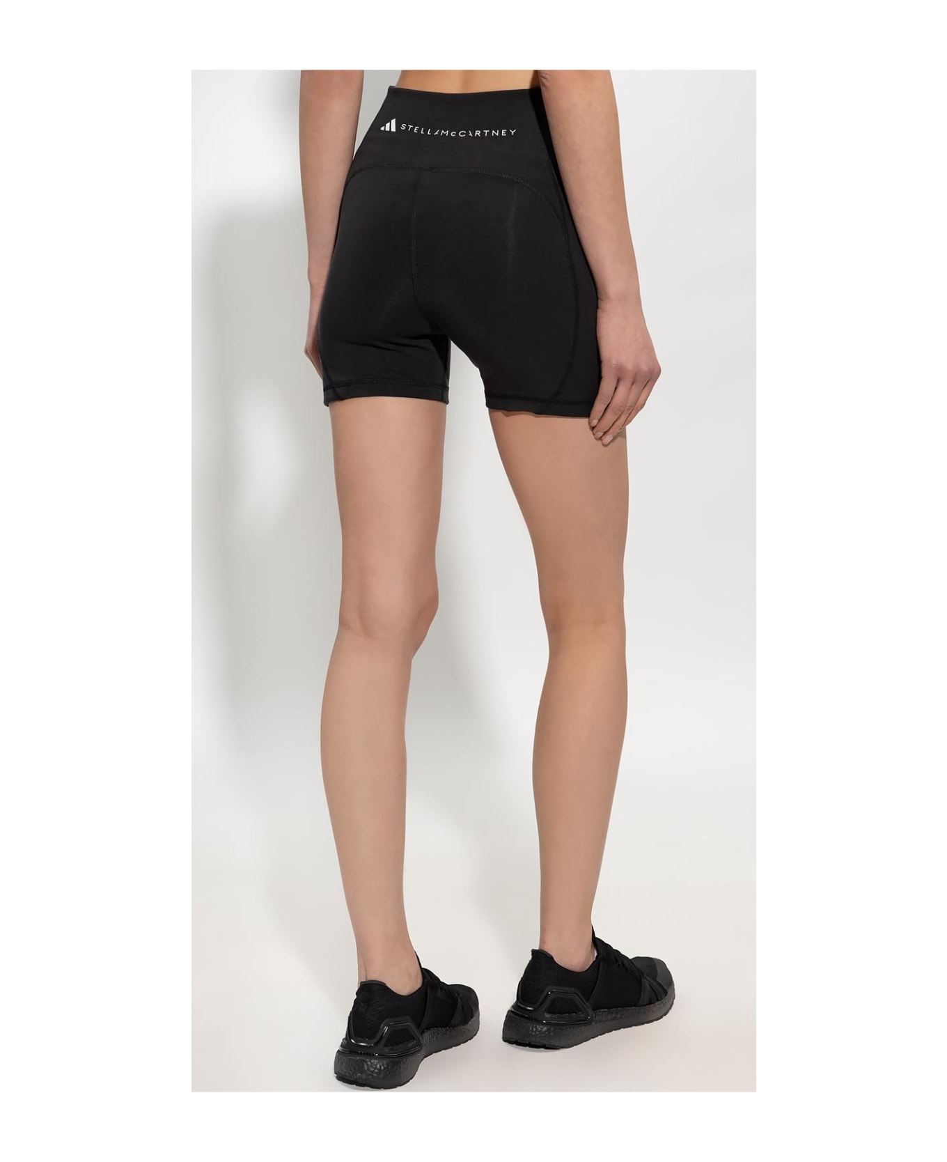 Adidas by Stella McCartney High-waisted Shorts - Black