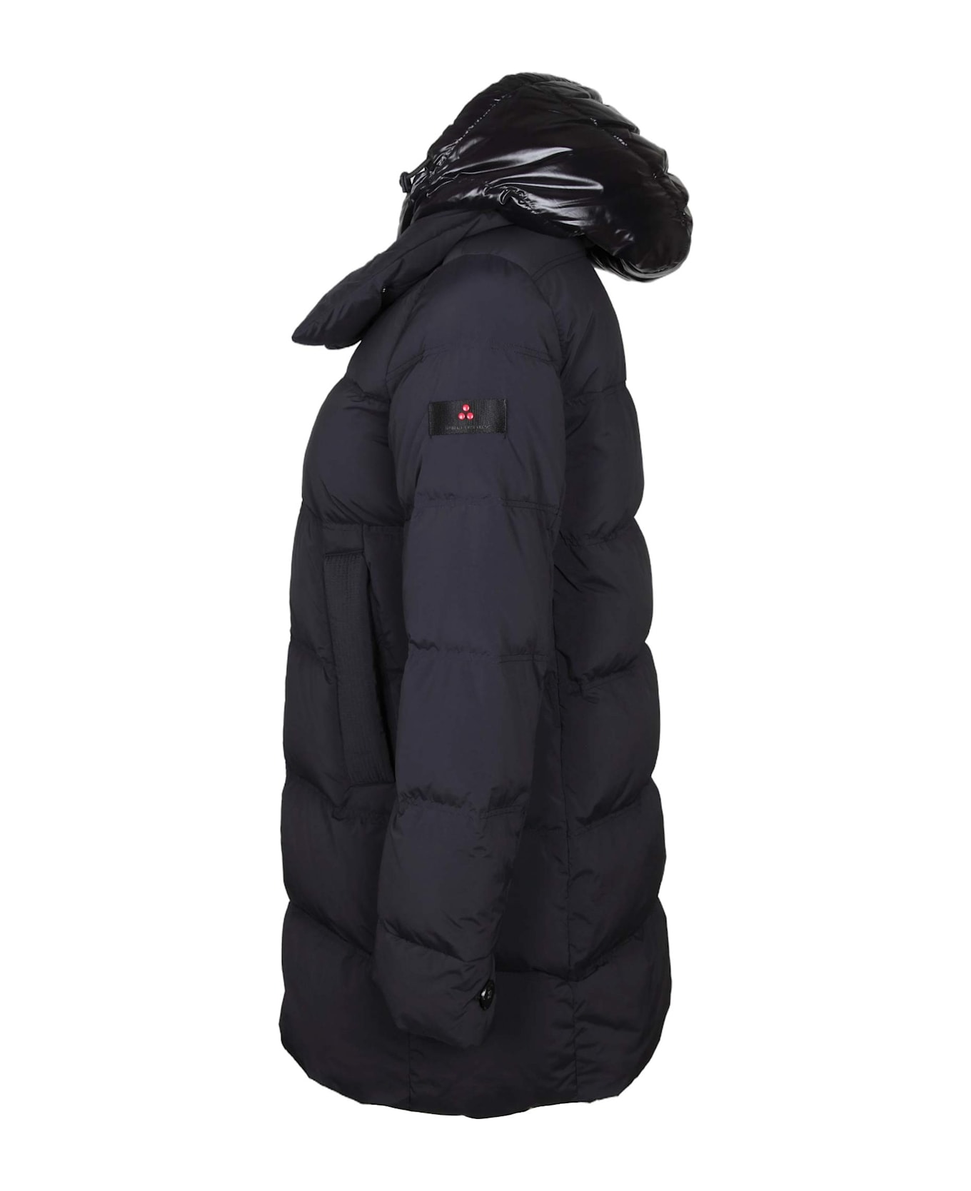 Peuterey Unix Ml Bmat Double Fabric Down Jacket Black Color - Black