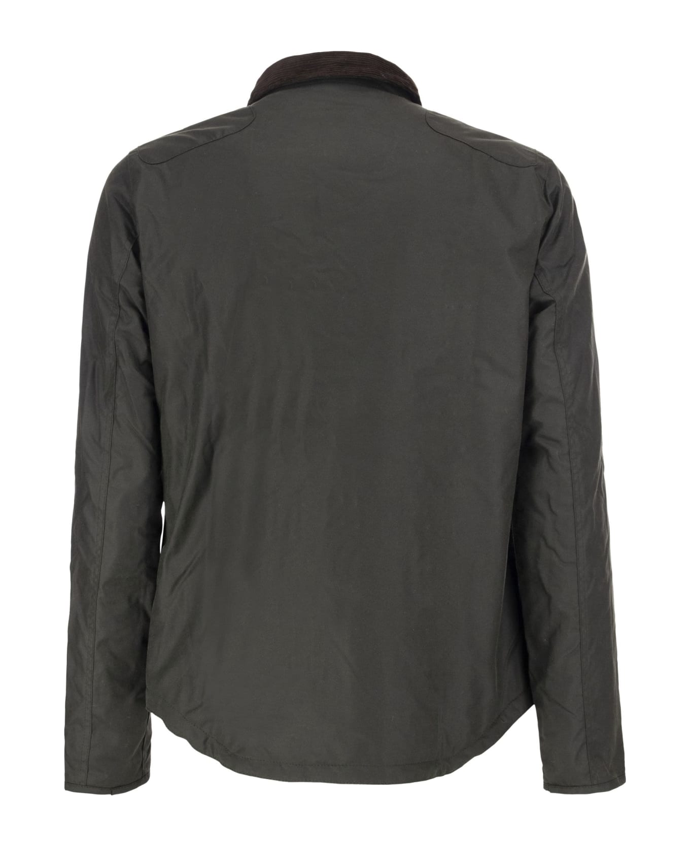 Barbour Reelin Waxed Cotton Jacket - Sage
