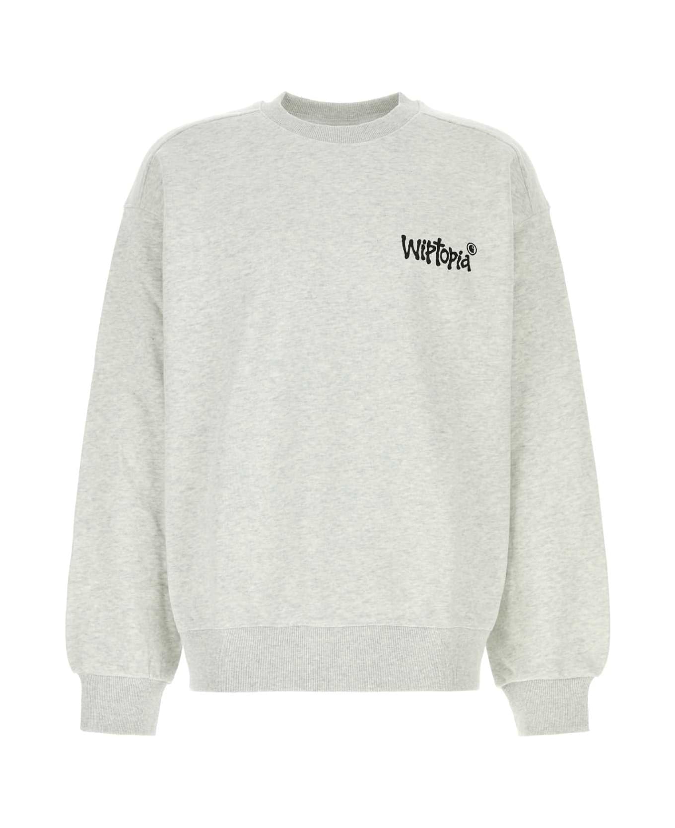 Carhartt Light Grey Cotton Blend Wiptopia Sweatshirt - Xx Ash Heather