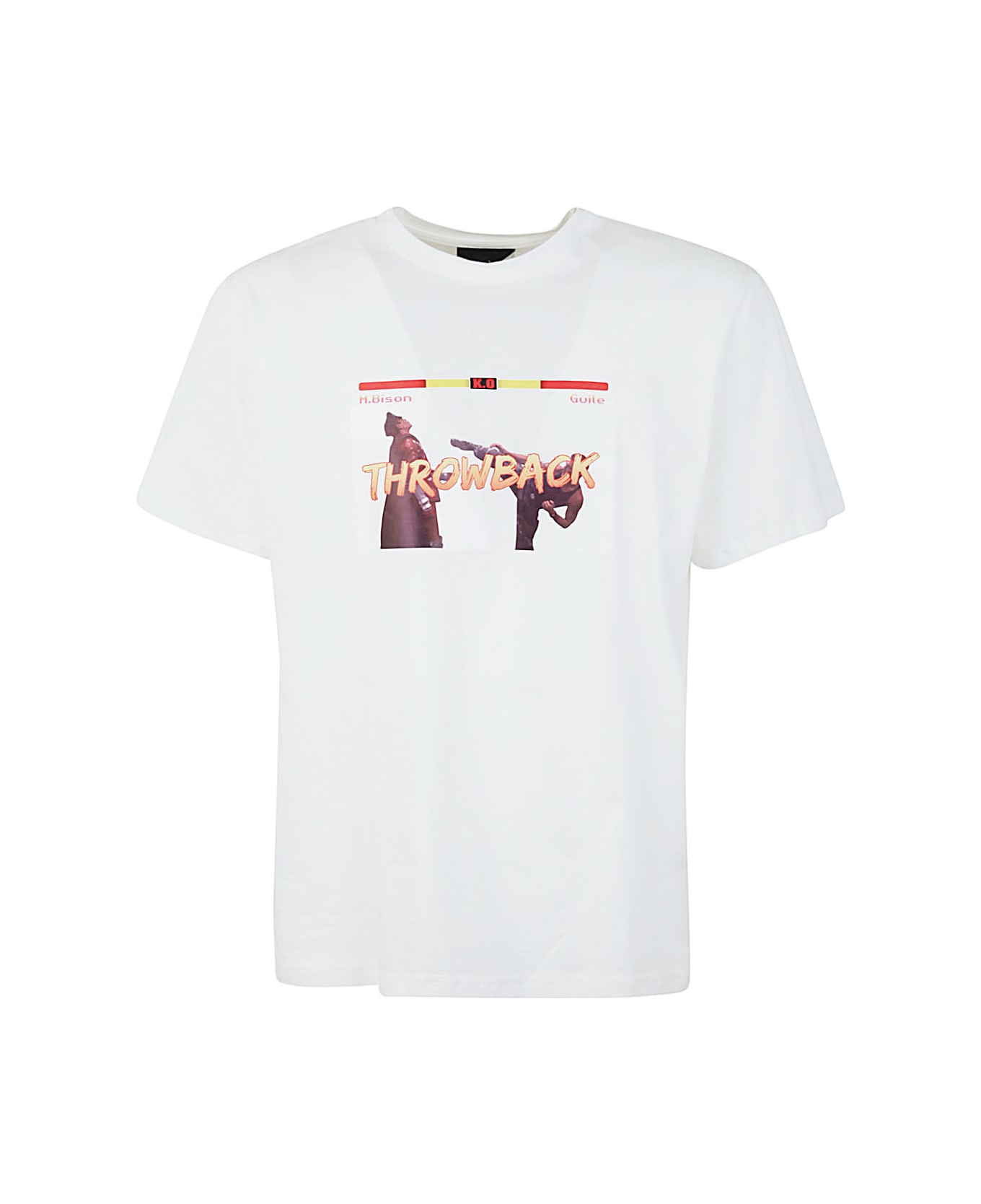 Throwback Fighter T-shirt - White