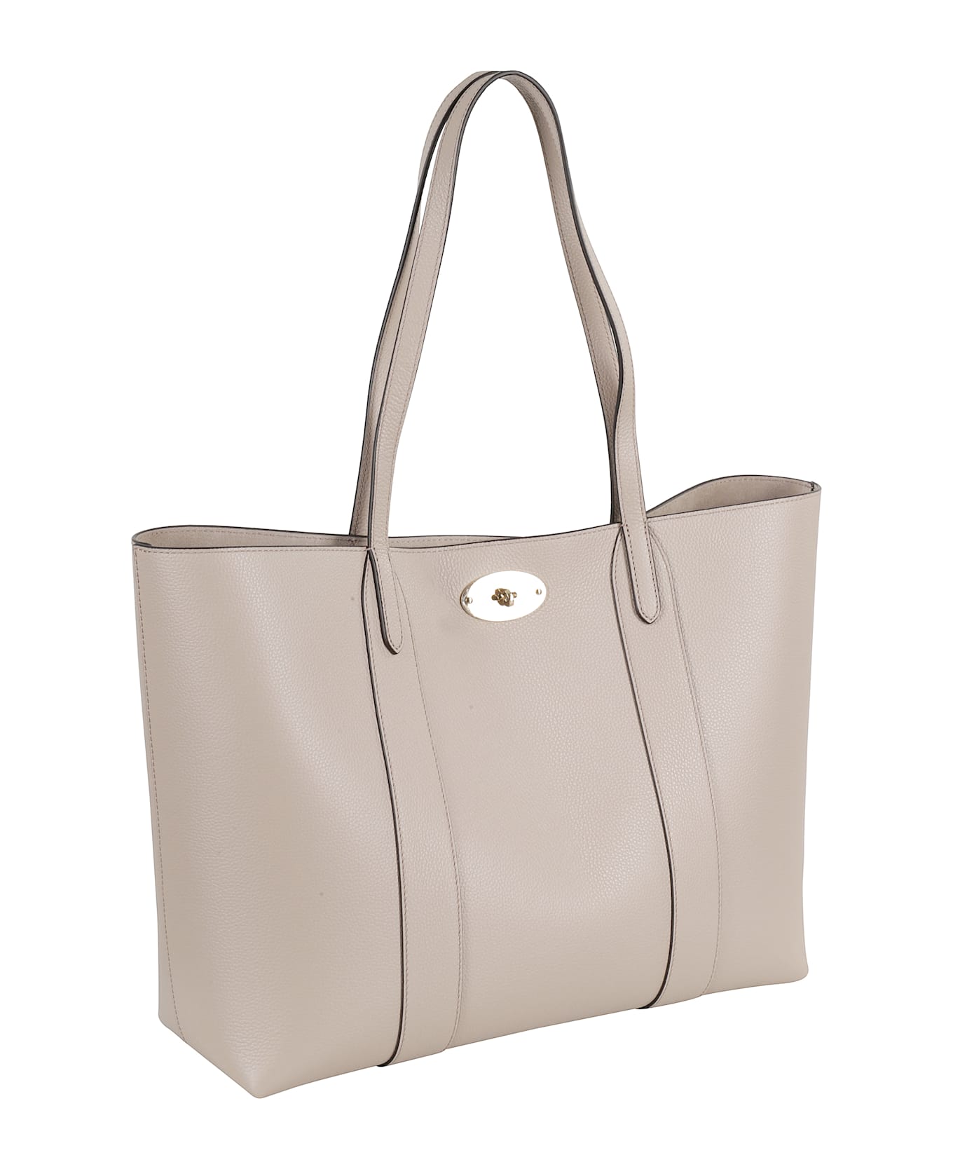 Mulberry Bayswater Tote Small Classic Grain - Cashmere Taupe
