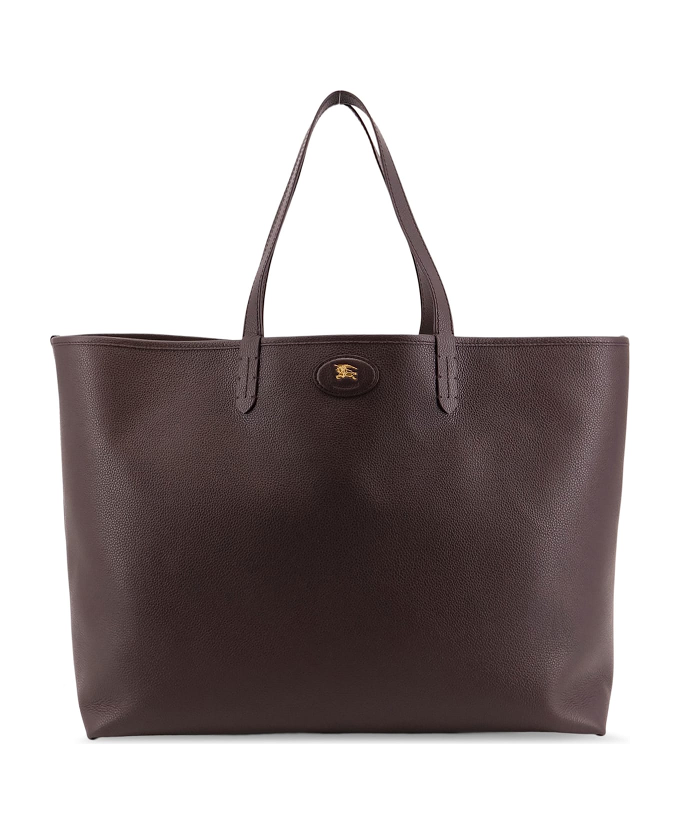 Burberry Reversible Shopping Bag With Check Pattern - Sand peat