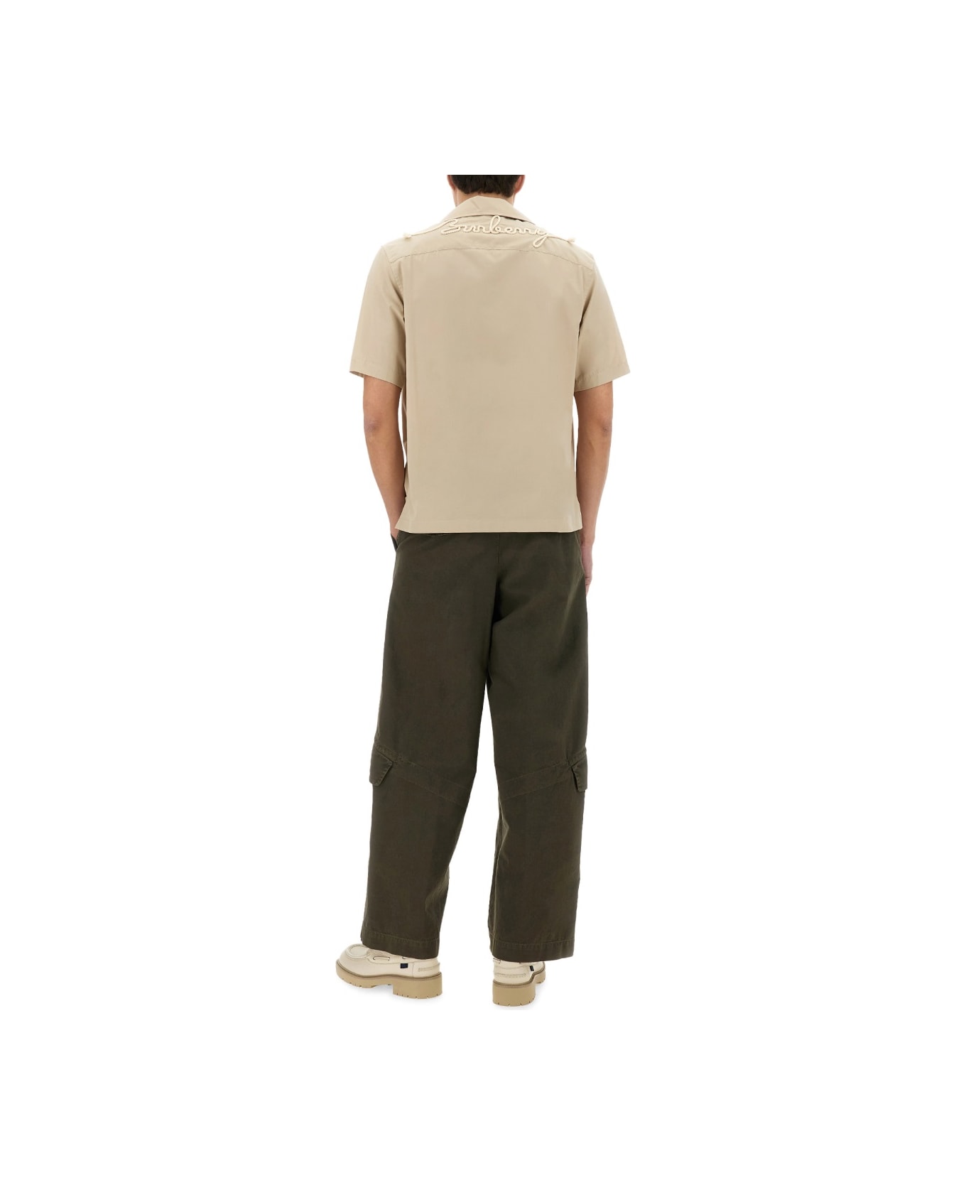 Burberry Havana Shirt - BEIGE