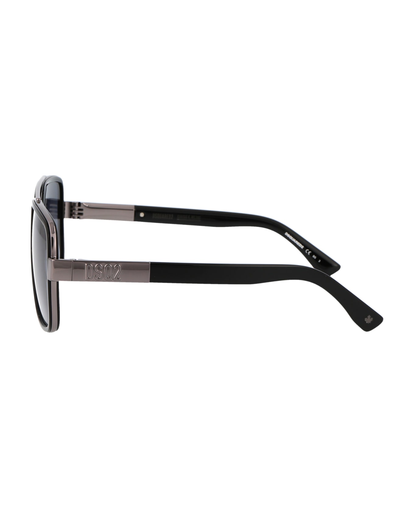Dsquared2 Eyewear D2 0060/s Sunglasses - V819O DARK RUTHENIUM BLACK