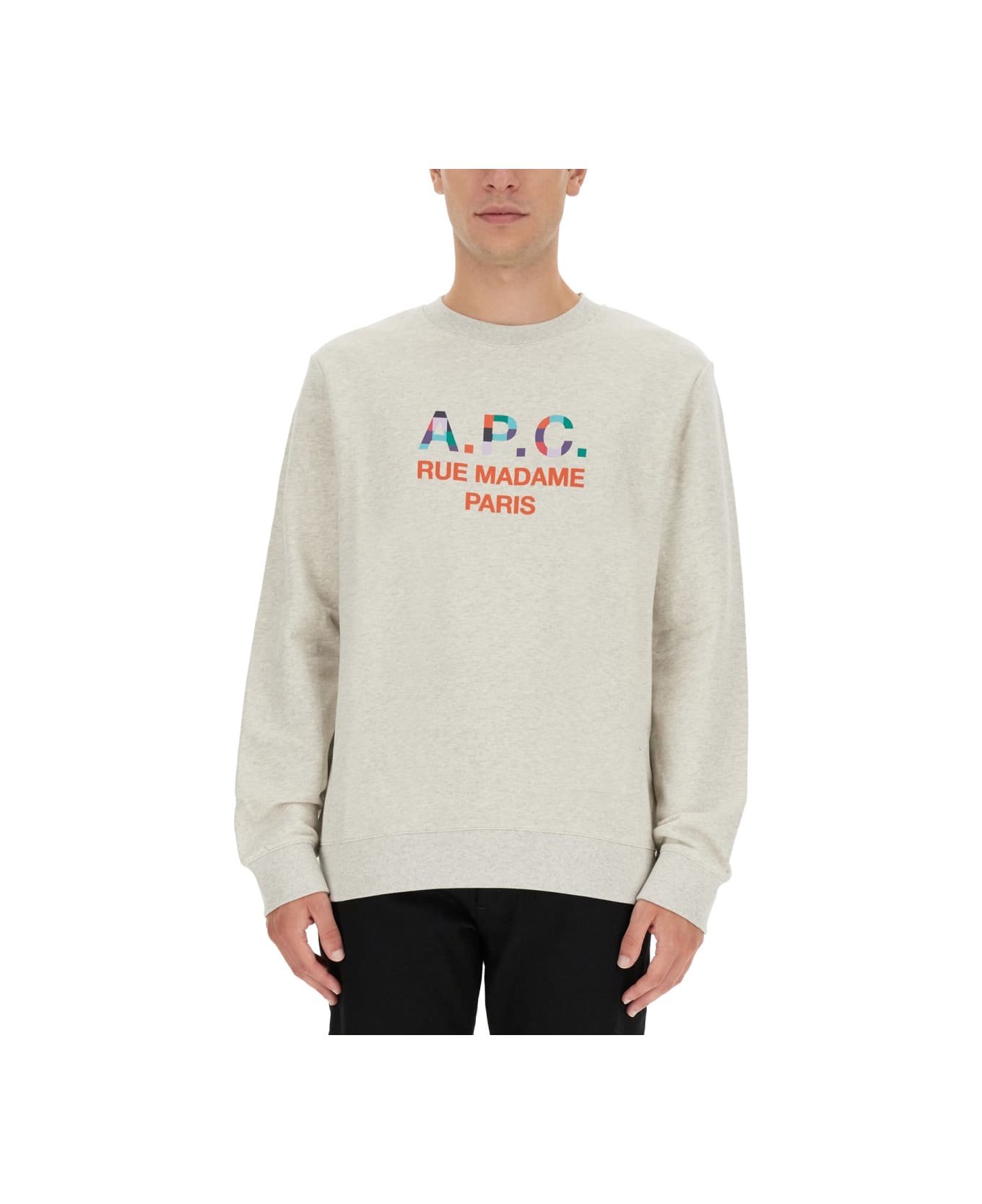 A.P.C. Sweatshirt "achilles" - POWDER