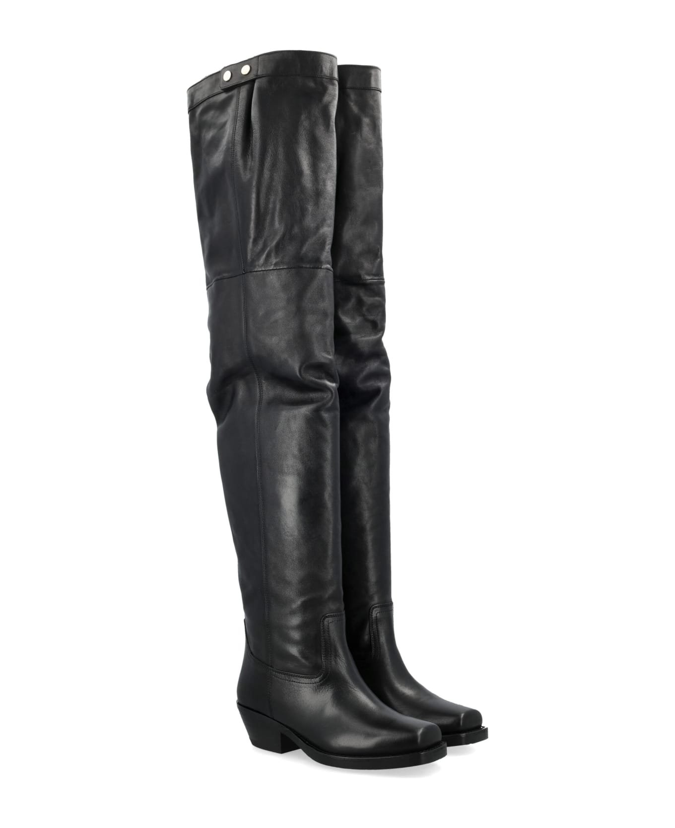 Isabel Marant Amati Over Knee Boots - BLACK