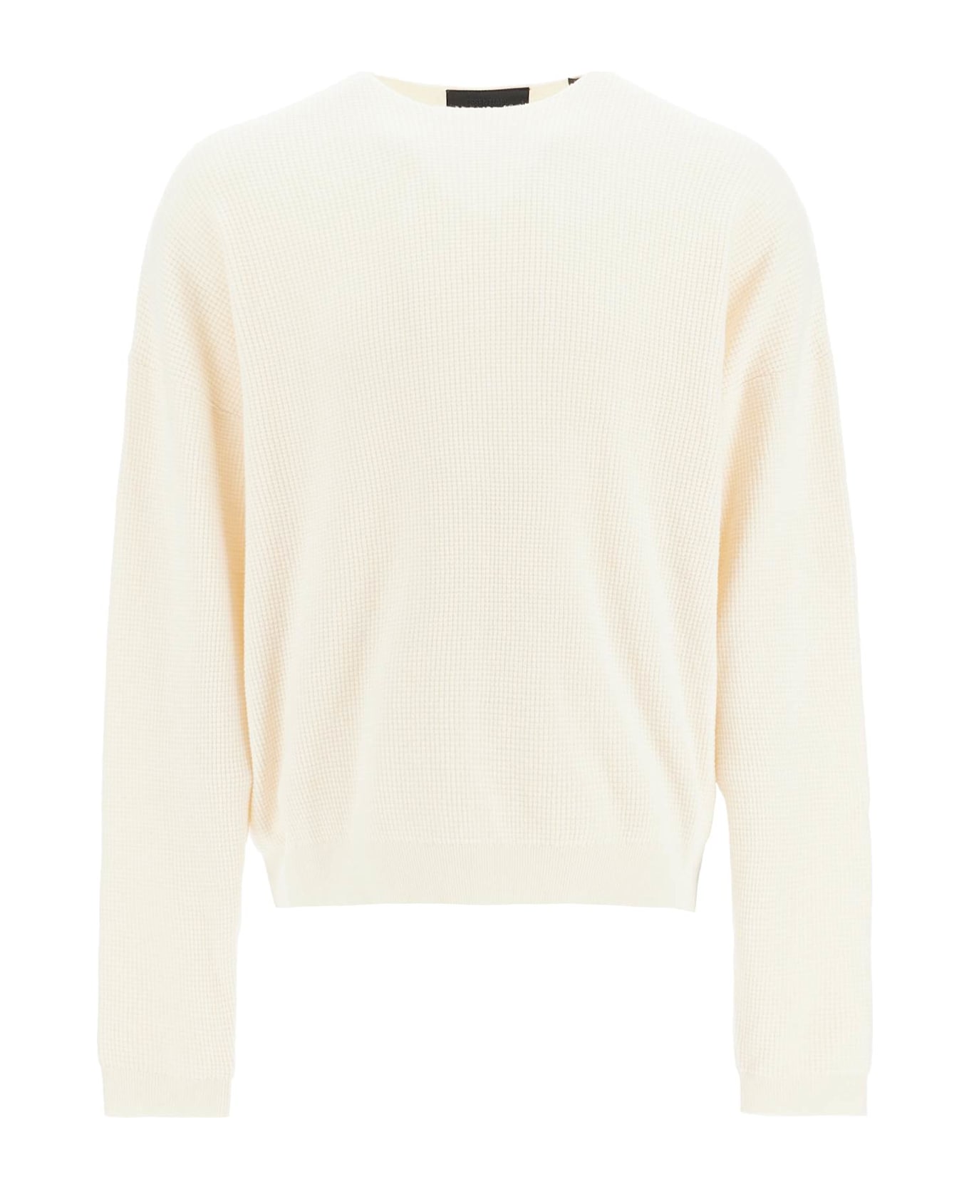 Fear of God Waffle Crew Neck Pul - SHELL